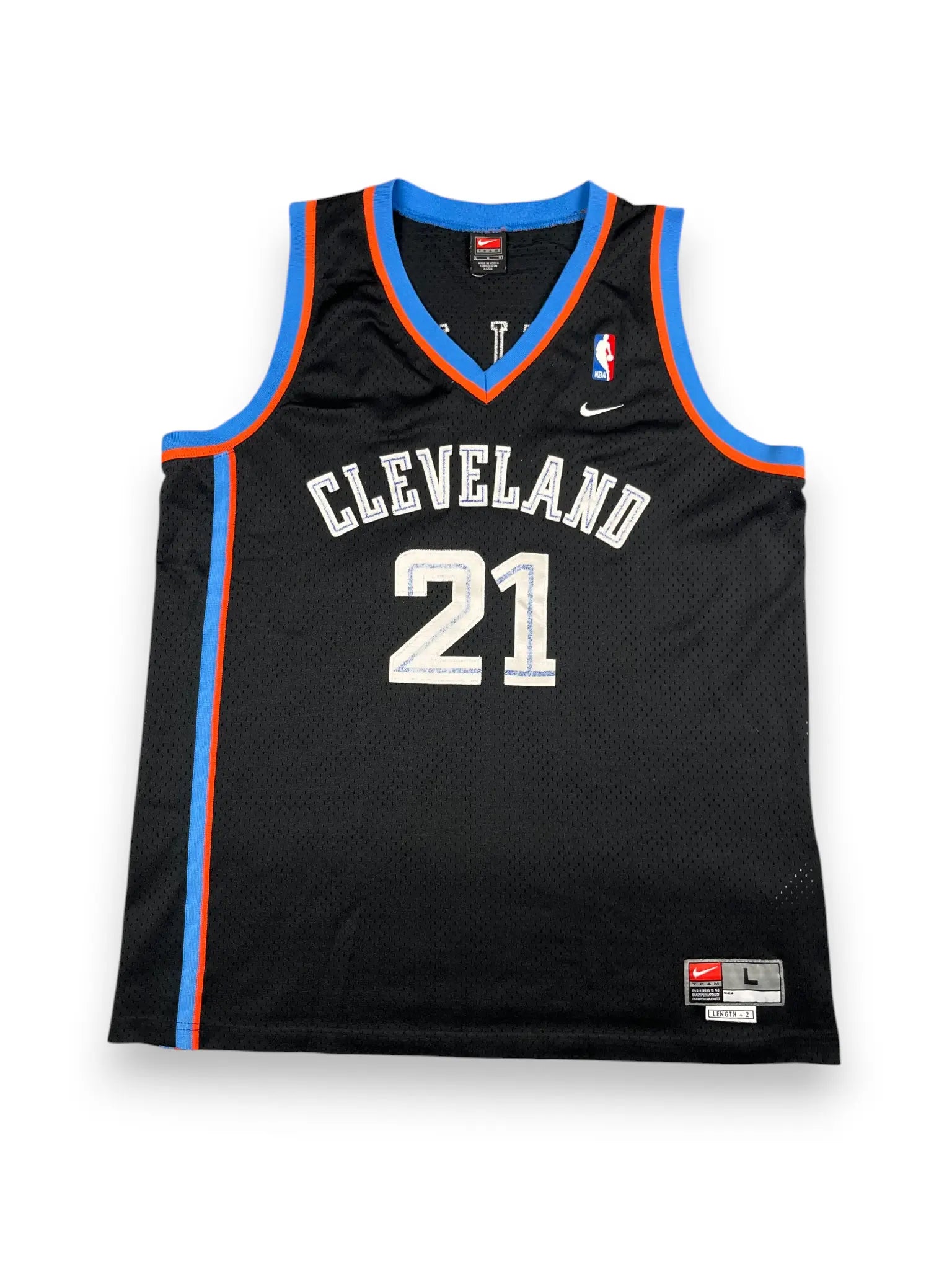 Darius Miles #21 - Cleveland Cavaliers Away 2002-2003 - Nike (L) - Maillot NBA