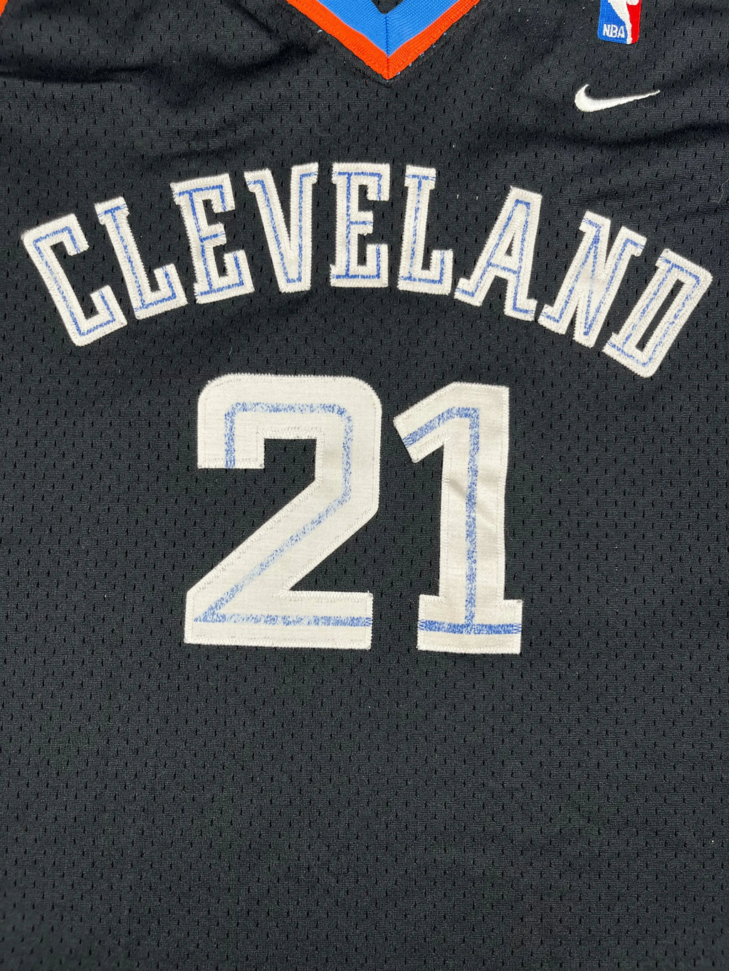 Darius Miles #21 - Cleveland Cavaliers Away 2002-2003 - Nike (L) - Maillot NBA