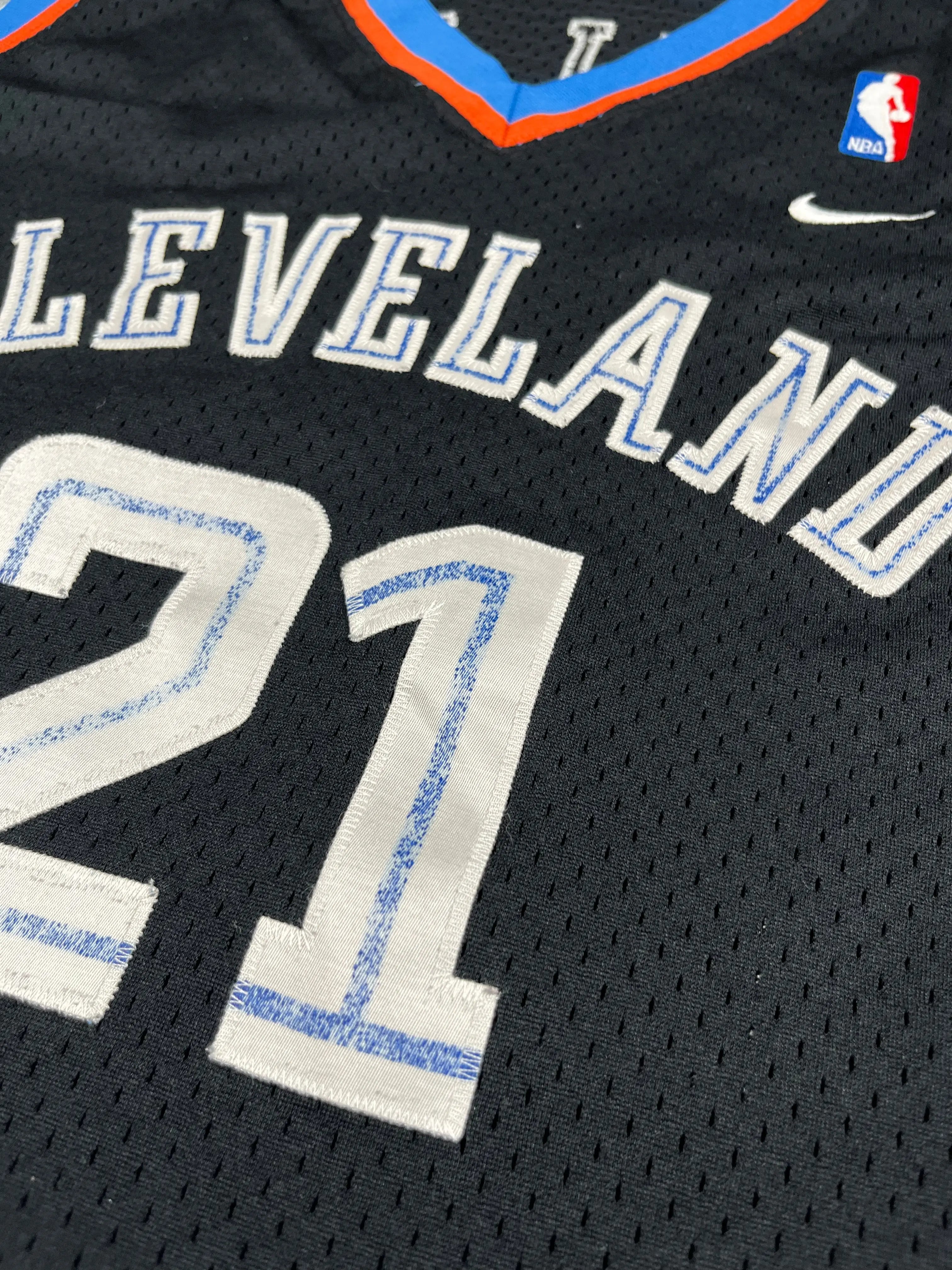 Darius Miles #21 - Cleveland Cavaliers Away 2002-2003 - Nike (L) - Maillot NBA