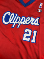 Darius Miles #21 - Los Angeles Clippers Away 2001-2002 - Champion (XL) - Maillot NBA
