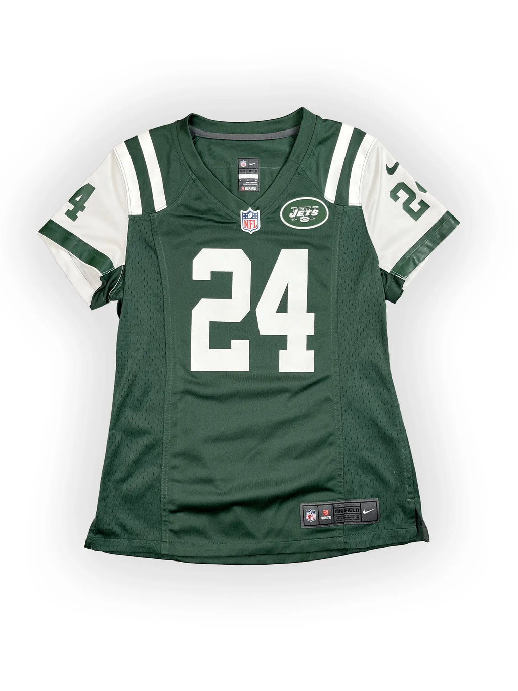 Darrelle Revis #24 - New York Jets Home 2012 2015-2016 - Nike (S Femme) - Maillot NFL Nike