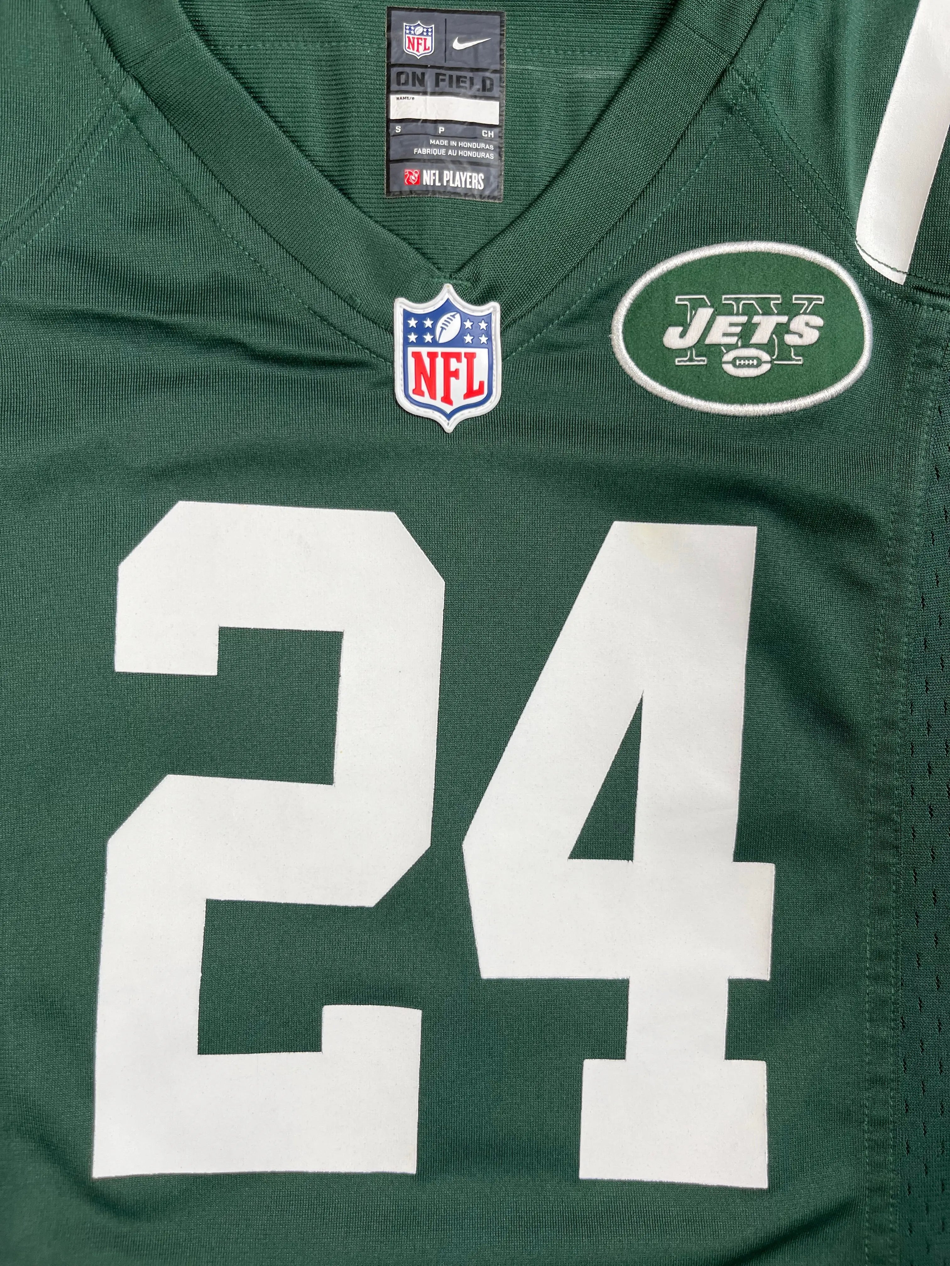Darrelle Revis #24 - New York Jets Home 2012 2015-2016 - Nike (S Femme) - Maillot NFL Nike