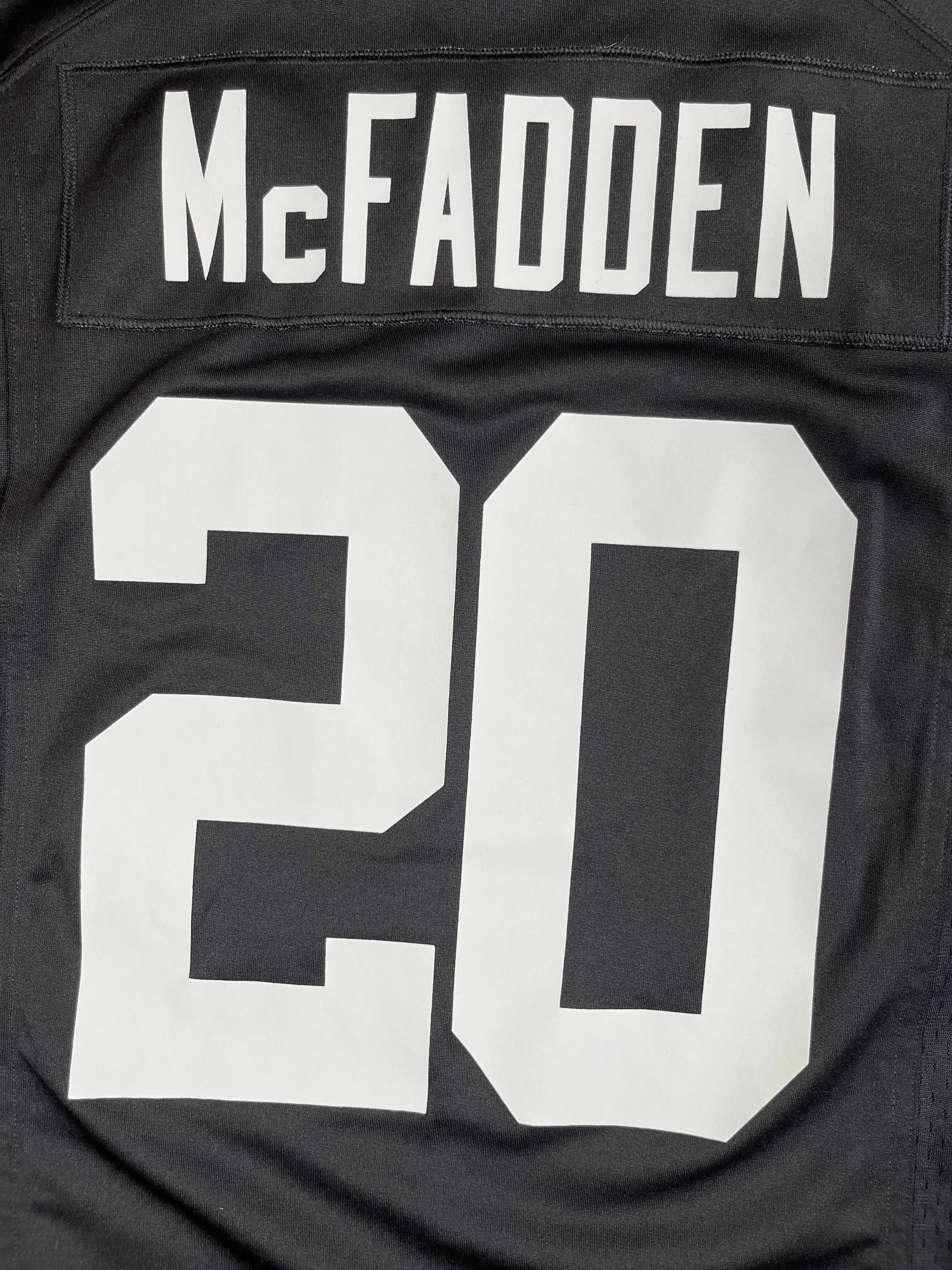 Darren McFadden #20 - Oakland Raiders Home 2012-2014 - Nike (M) - Maillot NFL Nike