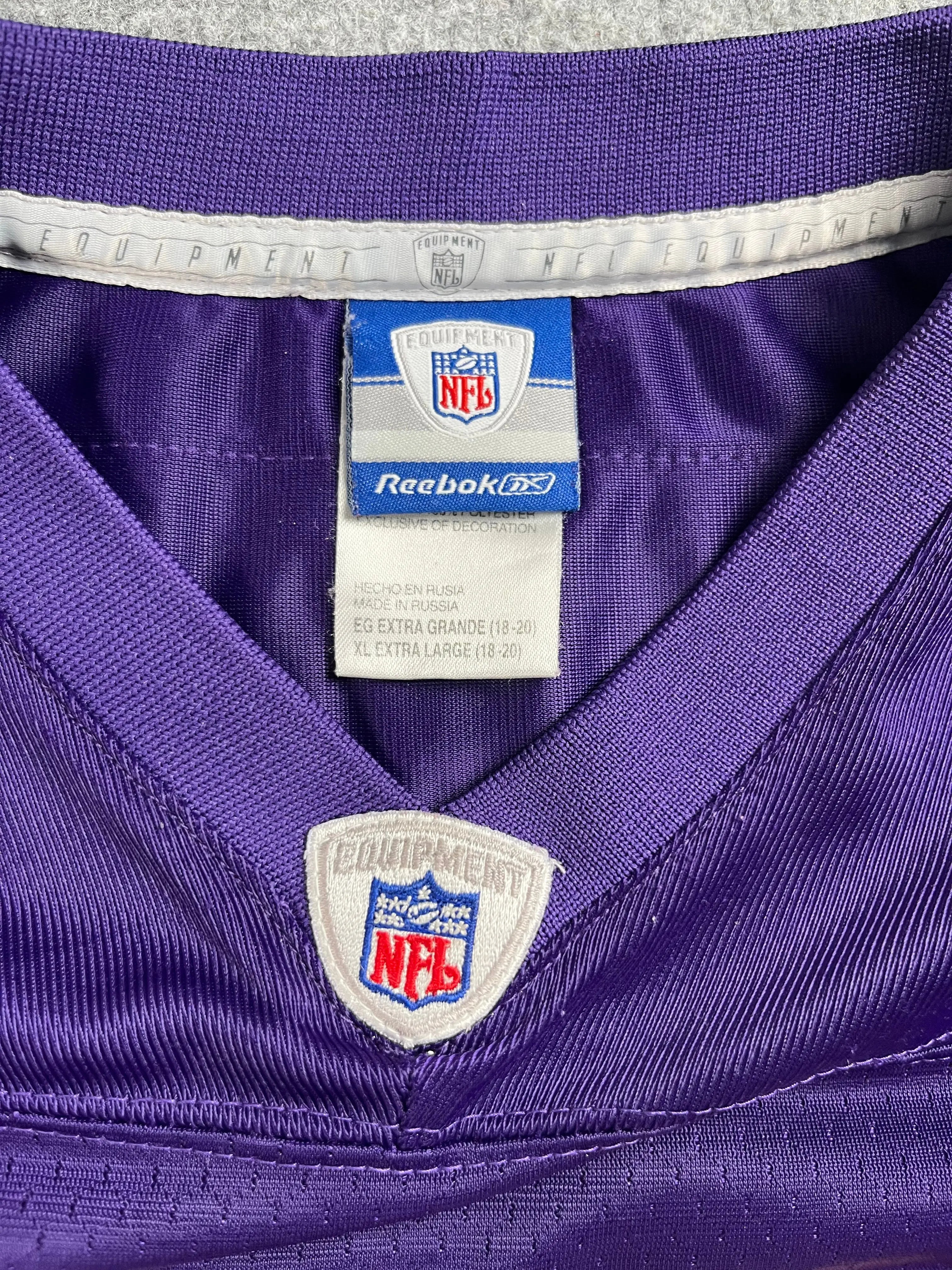 Daunte Culpepper #11 - Minnesota Vikings Home 2001-2006 - Reebok (S) - Maillot NFL
