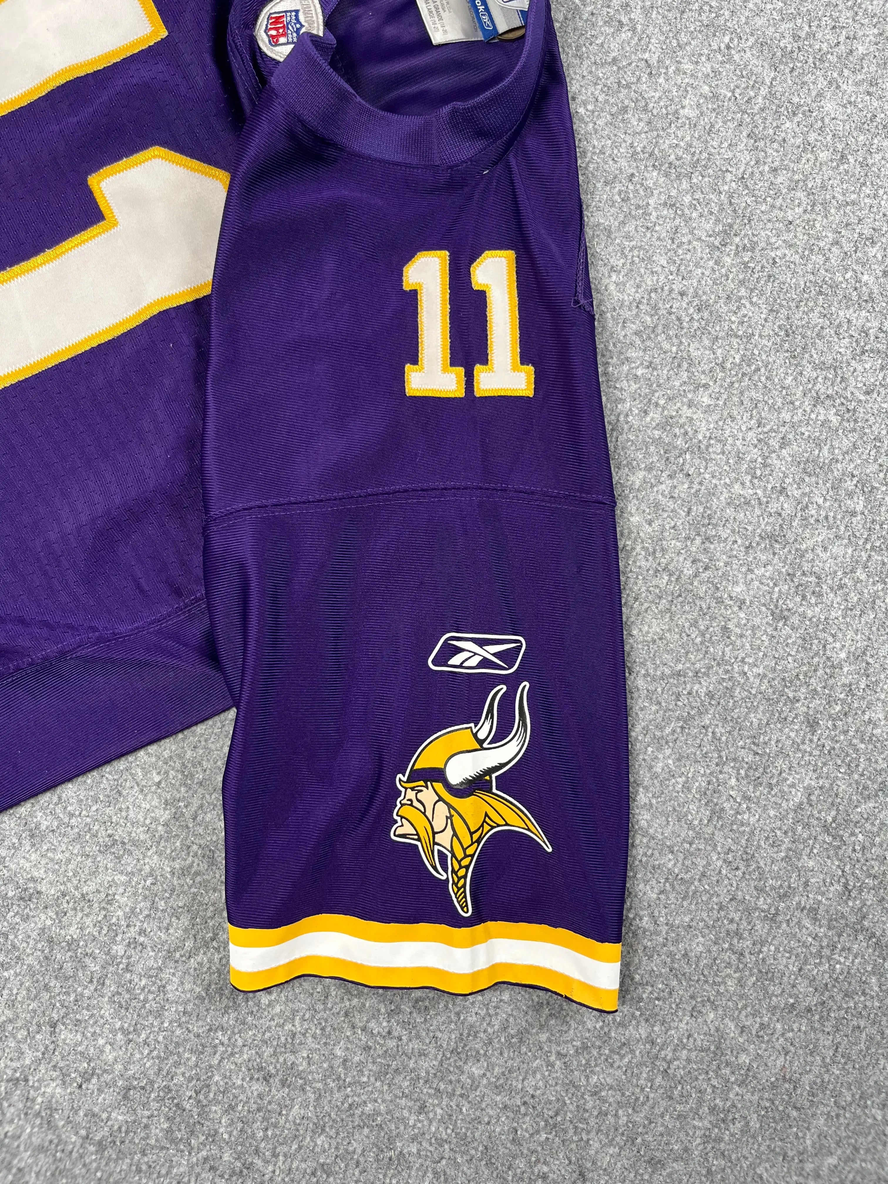 Daunte Culpepper #11 - Minnesota Vikings Home 2001-2006 - Reebok (S) - Maillot NFL