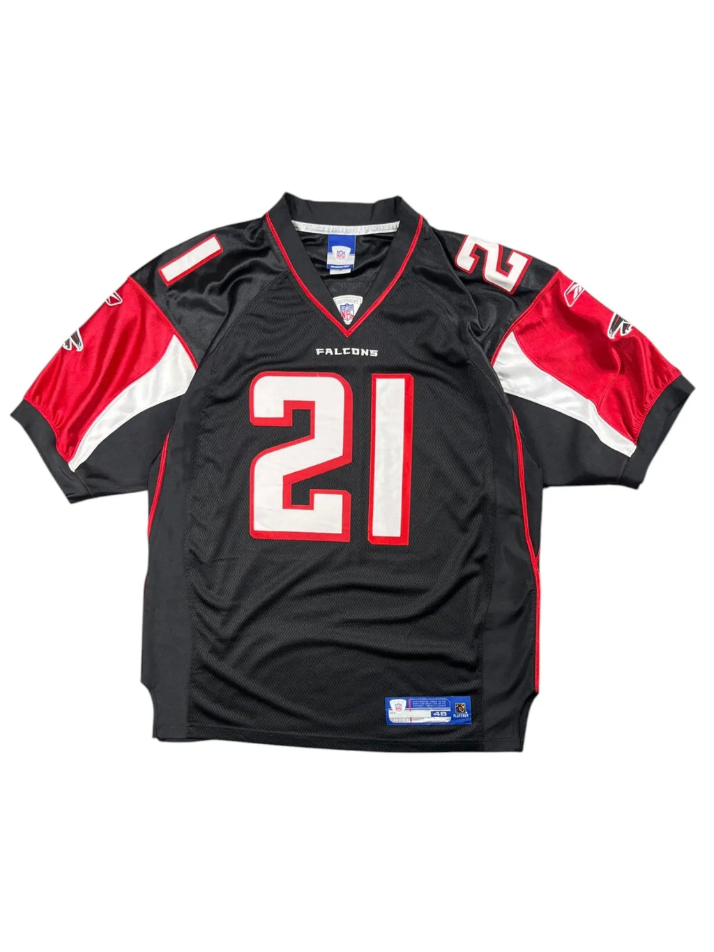 DeAngelo Hall #21 - Atlanta Falcons Alternate 2004-2007 - Reebok AUTHENTIC (48) - Maillot NFL