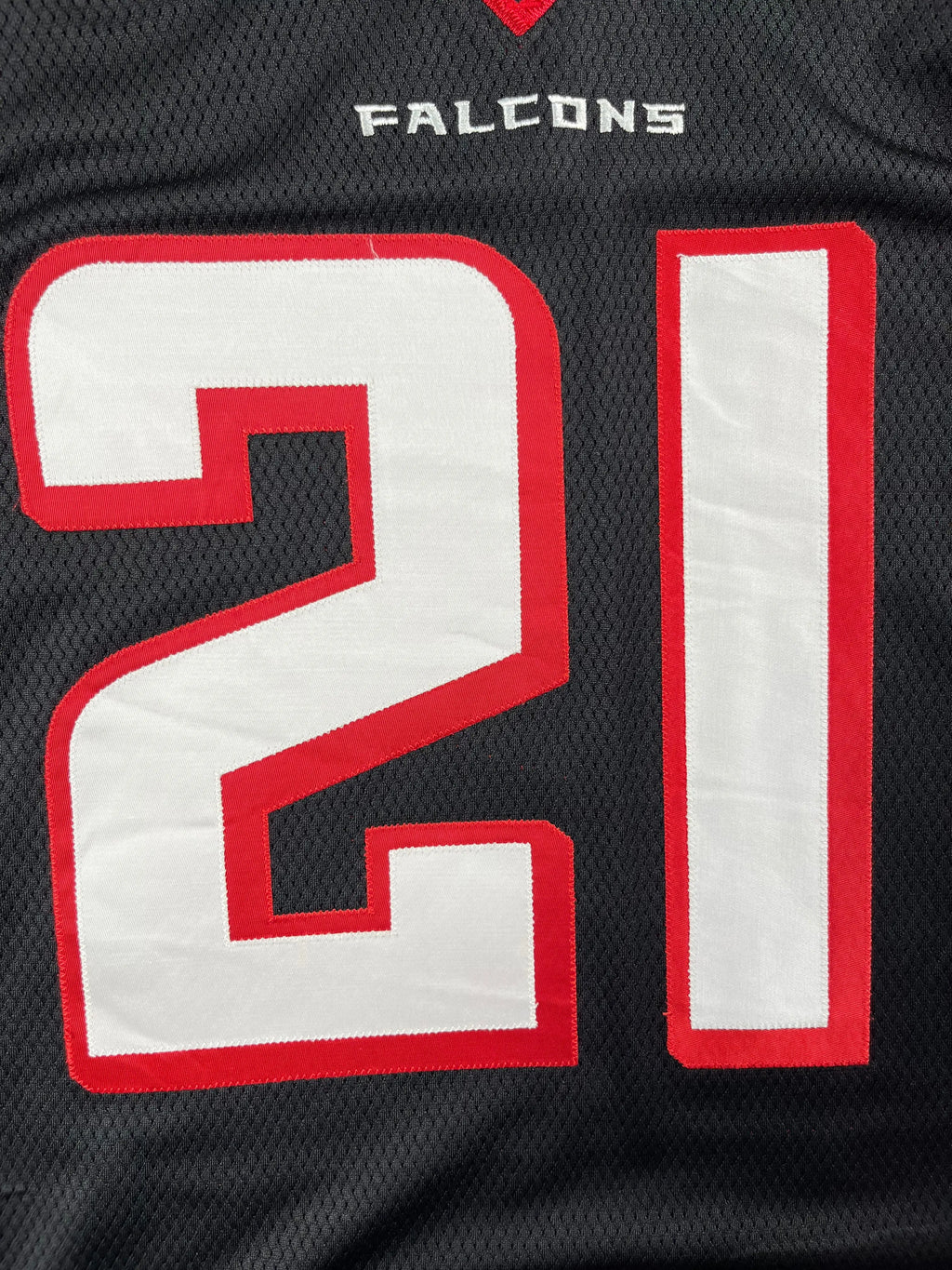 DeAngelo Hall #21 - Atlanta Falcons Alternate 2004-2007 - Reebok AUTHENTIC (48) - Maillot NFL