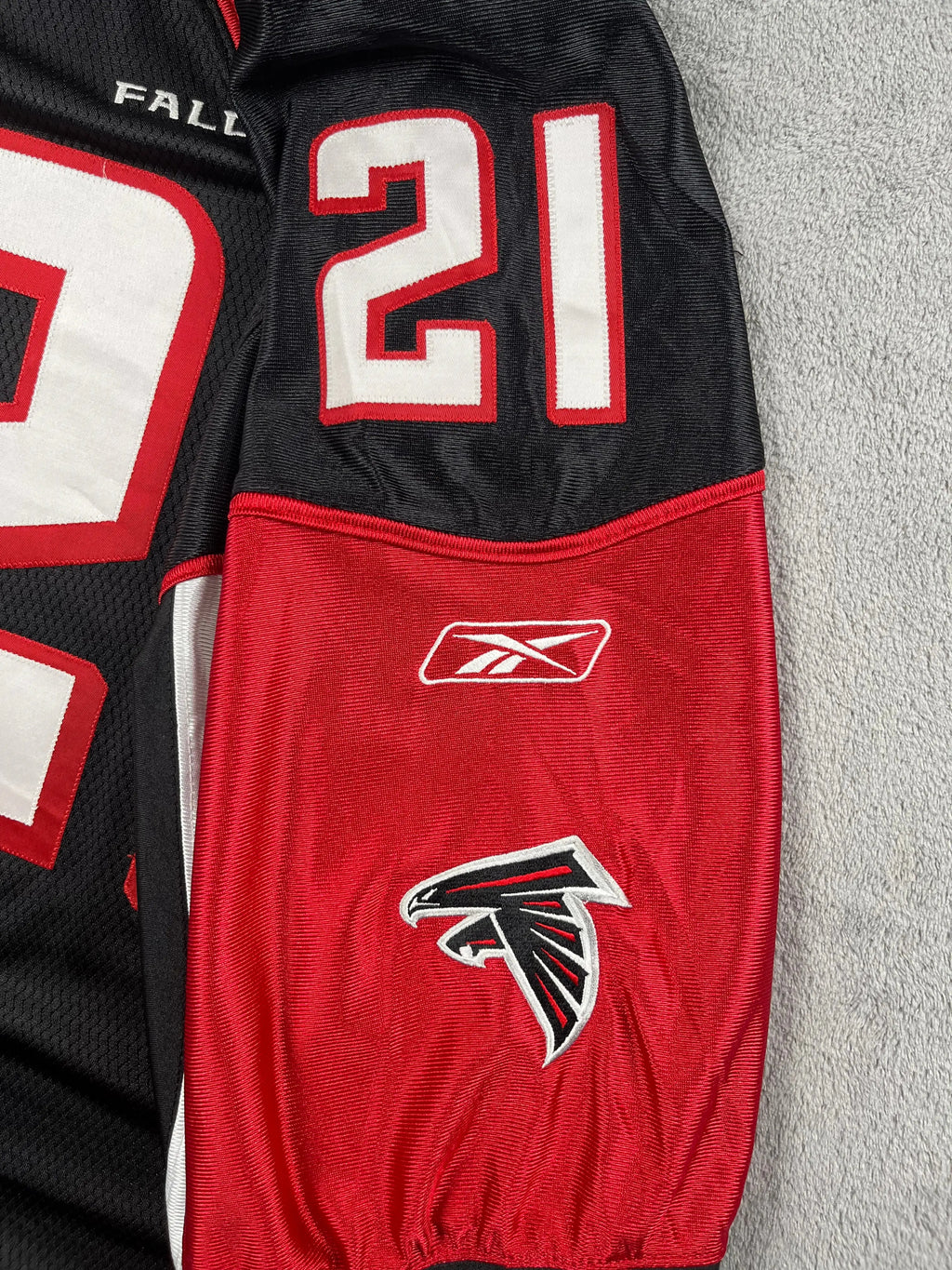 DeAngelo Hall #21 - Atlanta Falcons Alternate 2004-2007 - Reebok AUTHENTIC (48) - Maillot NFL