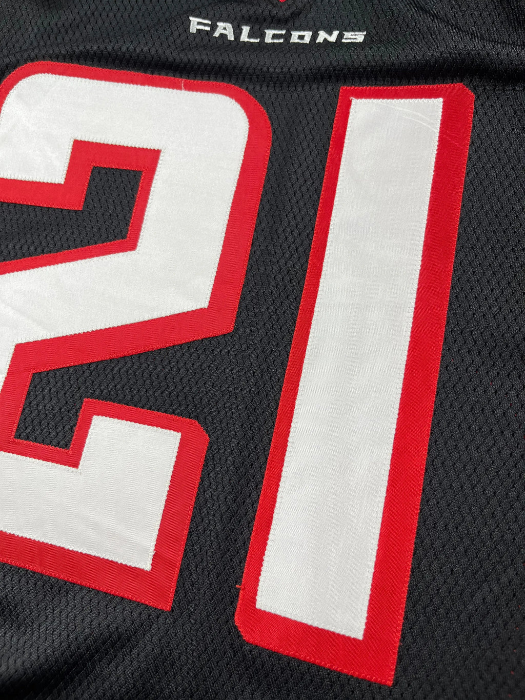 DeAngelo Hall #21 - Atlanta Falcons Alternate 2004-2007 - Reebok AUTHENTIC (48) - Maillot NFL