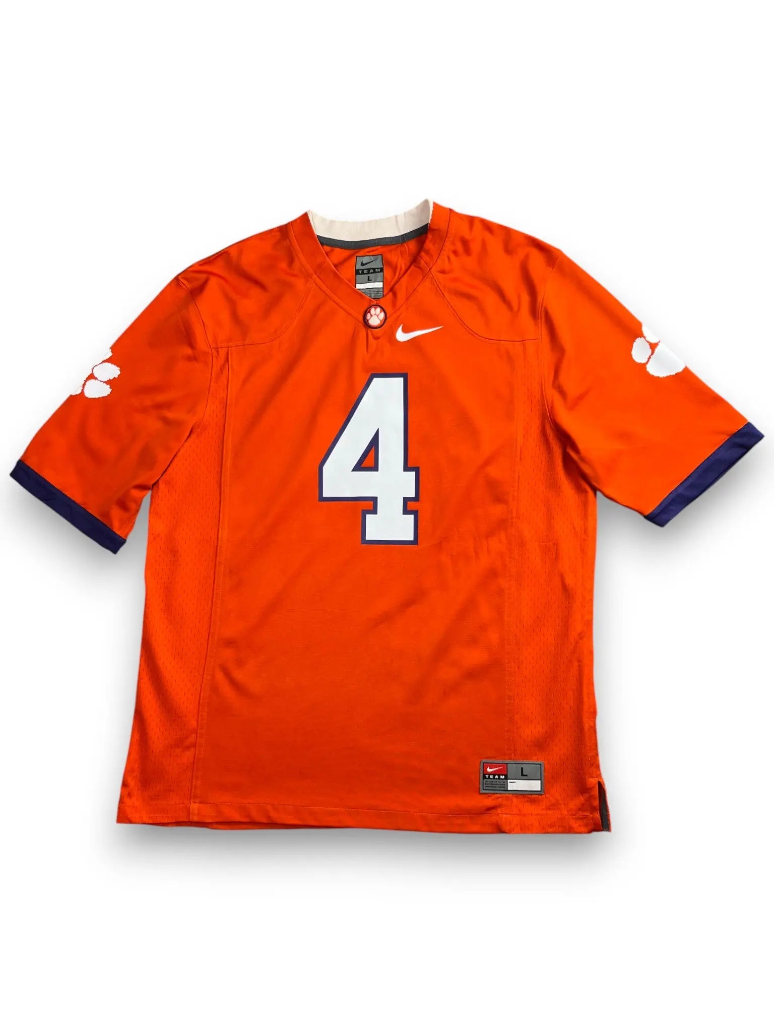 DeShaun Watson #4 - Clemson Tigers Home 2014-2016 - Nike (L) - Maillot NCAA Andwan Shop