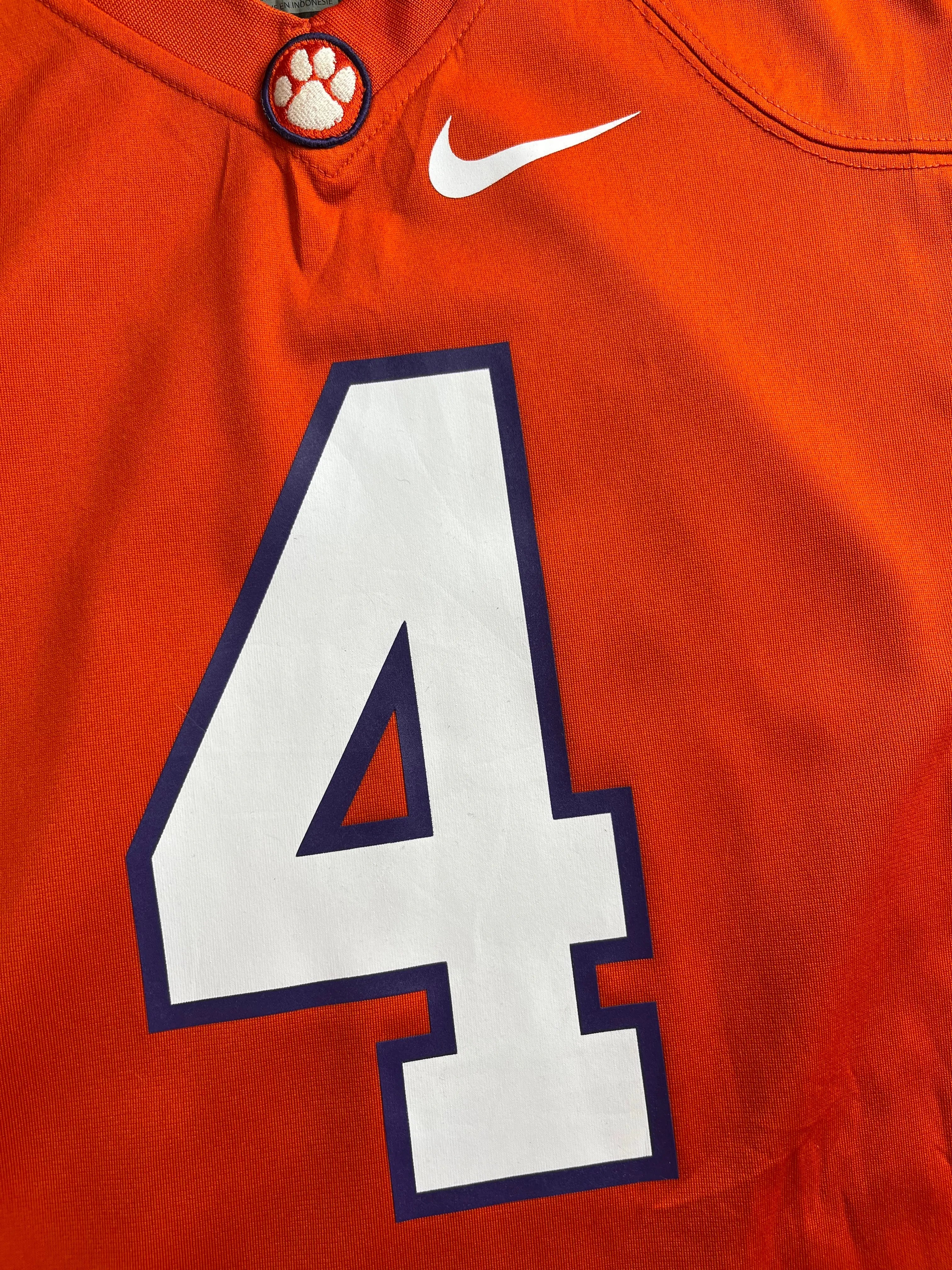DeShaun Watson #4 - Clemson Tigers Home 2014-2016 - Nike (L) - Maillot NCAA Andwan Shop