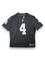 Derek Carr #4 - Oakland/Las Vegas Raiders Home 2014-2022 - Nike Limited (XL) - Maillot NFL
