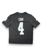 Derek Carr #4 - Oakland/Las Vegas Raiders Home 2014-2022 - Nike Limited (XL) - Maillot NFL