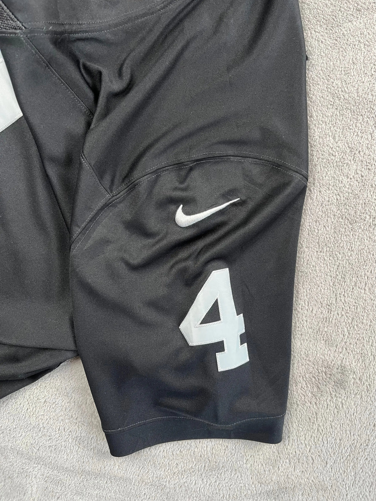 Derek Carr #4 - Oakland/Las Vegas Raiders Home 2014-2022 - Nike Limited (XL) - Maillot NFL