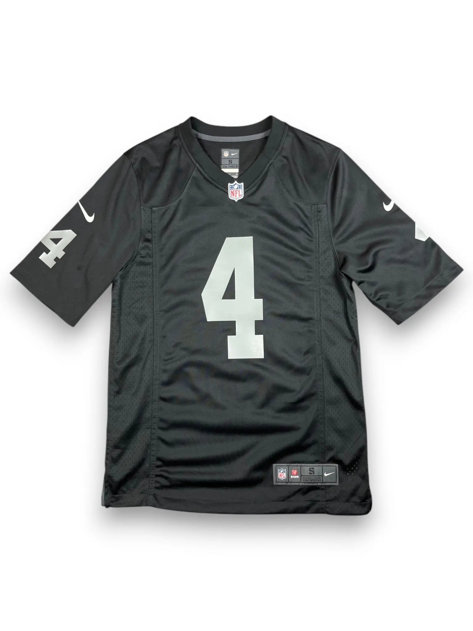 Derek Carr #4 - Oakland/Las Vegas Raiders Home 2014-2022 - Nike (S) - Maillot NFL