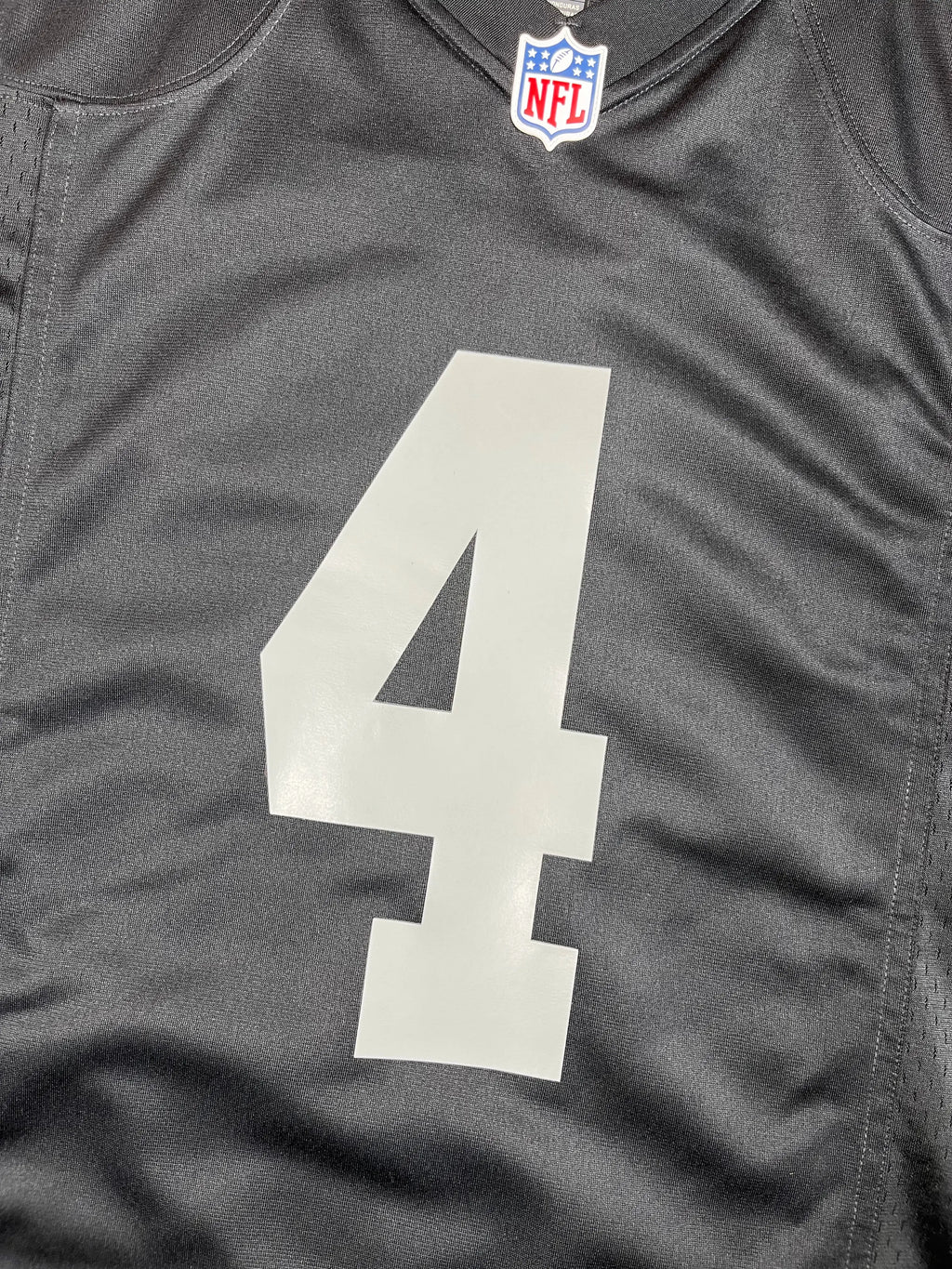 Derek Carr #4 - Oakland/Las Vegas Raiders Home 2014-2022 - Nike (S) - Maillot NFL