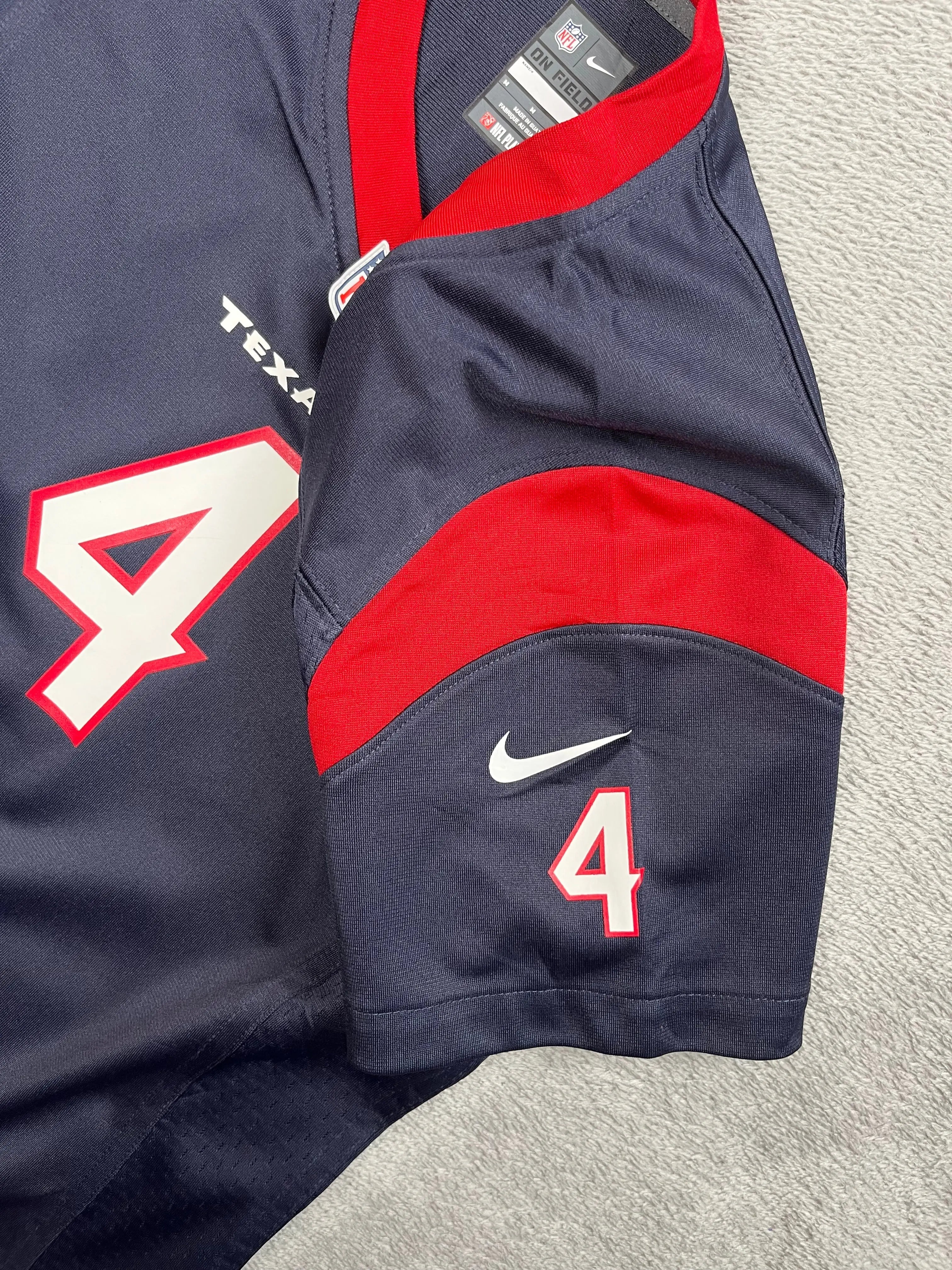 Deshaun Watson #4 - Houston Texans Home 2017-2021 - Nike (M Femme) - Maillot NFL Nike