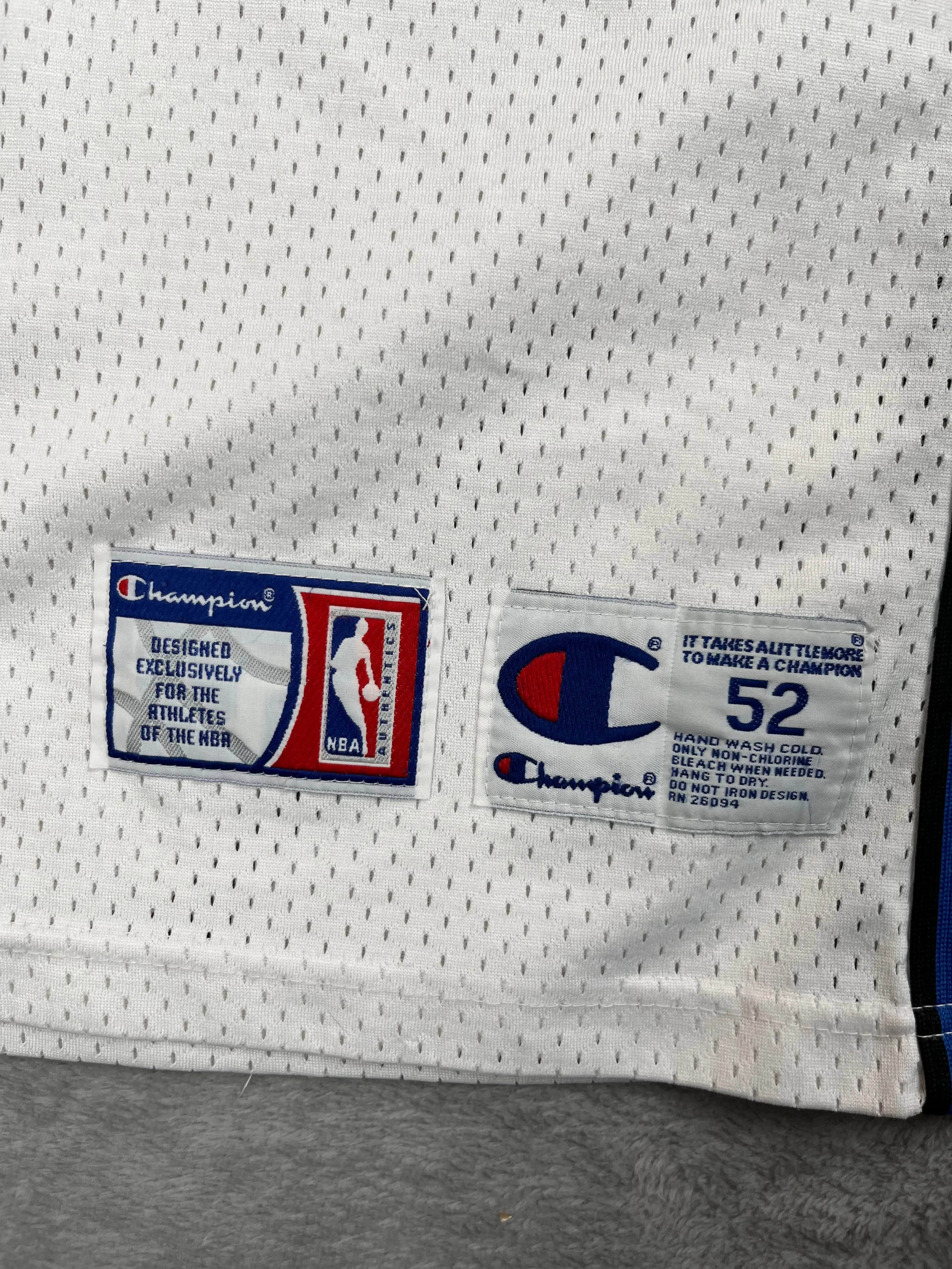 Dirk Nowitzki #41 - Dallas Mavericks Home 2002-2010 - Champion (XXL) - Maillot NBA