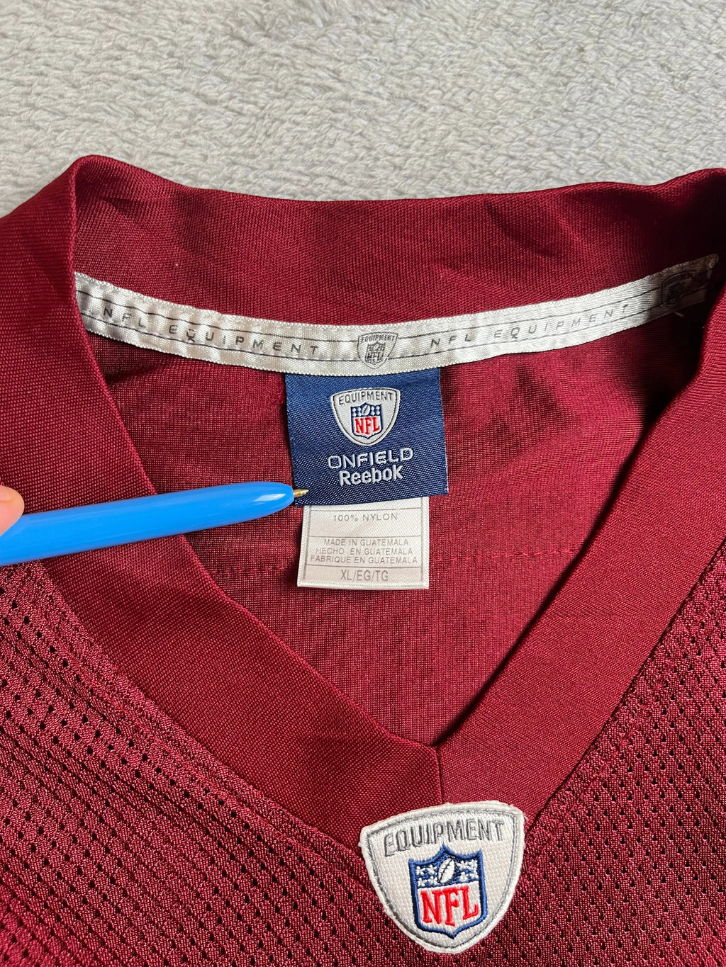 Donovan McNabb #5 - Washington Redskins Home 2010 - Reebok (XL) - Maillot NFL Reebok