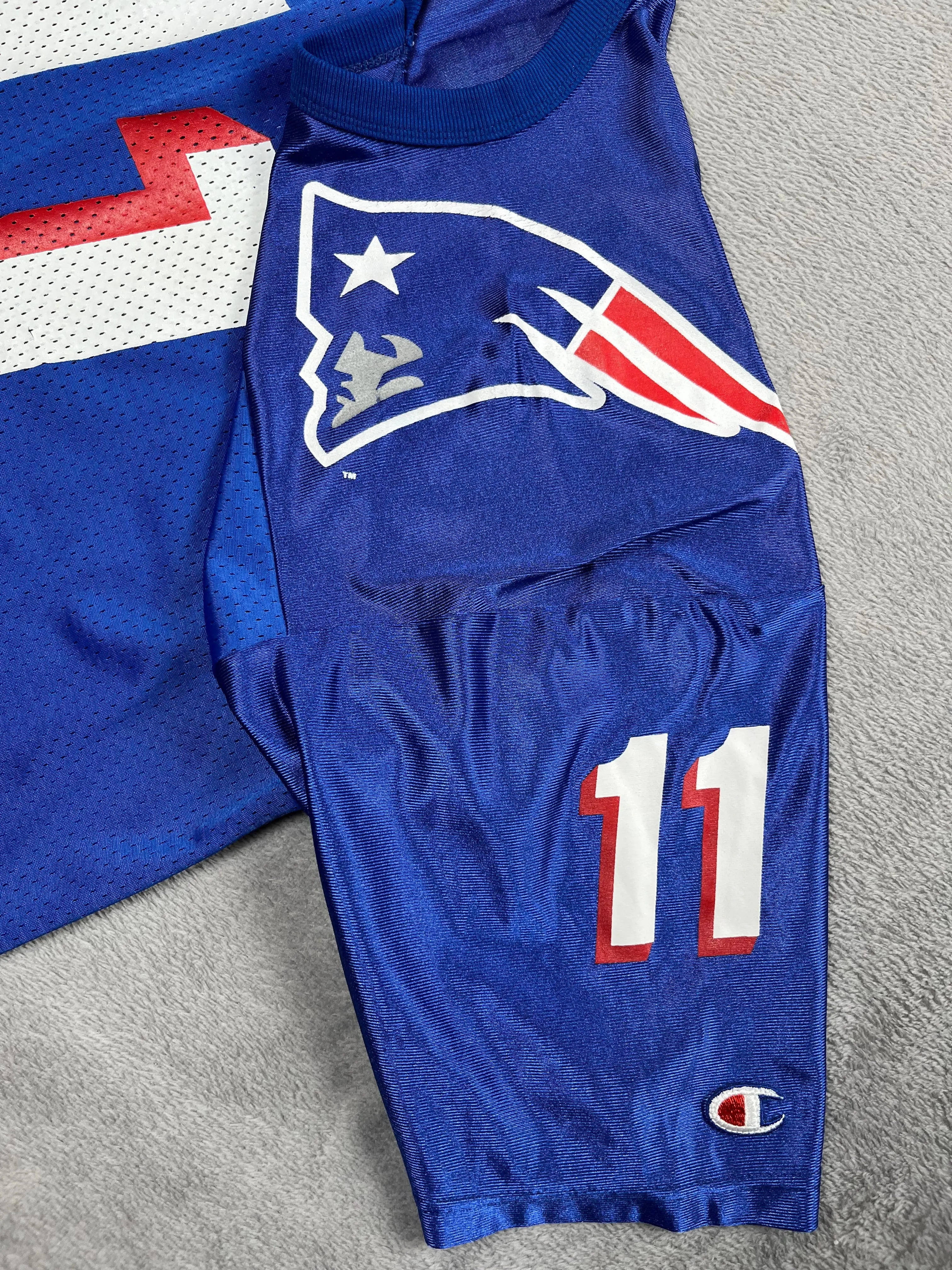 Drew Bledsoe #11 - New England Patriots Home 1993-2001 - Champion (XL) - Maillot NFL Champion