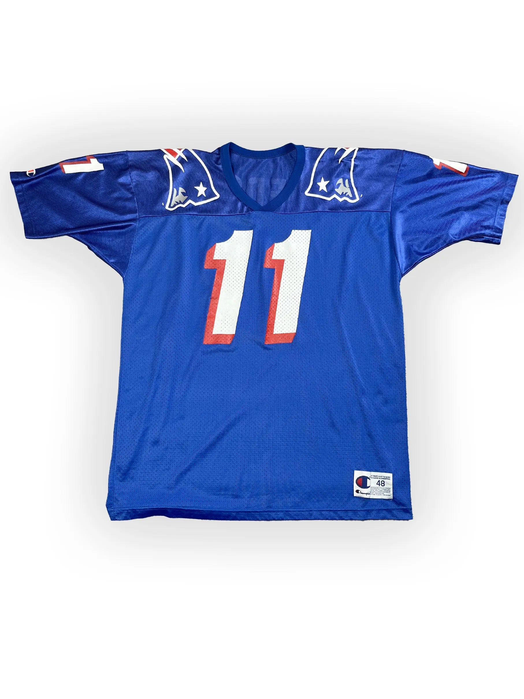 Drew Bledsoe #11 - New England Patriots Home 1993-2001 - Champion (XL) - Maillot NFL Champion