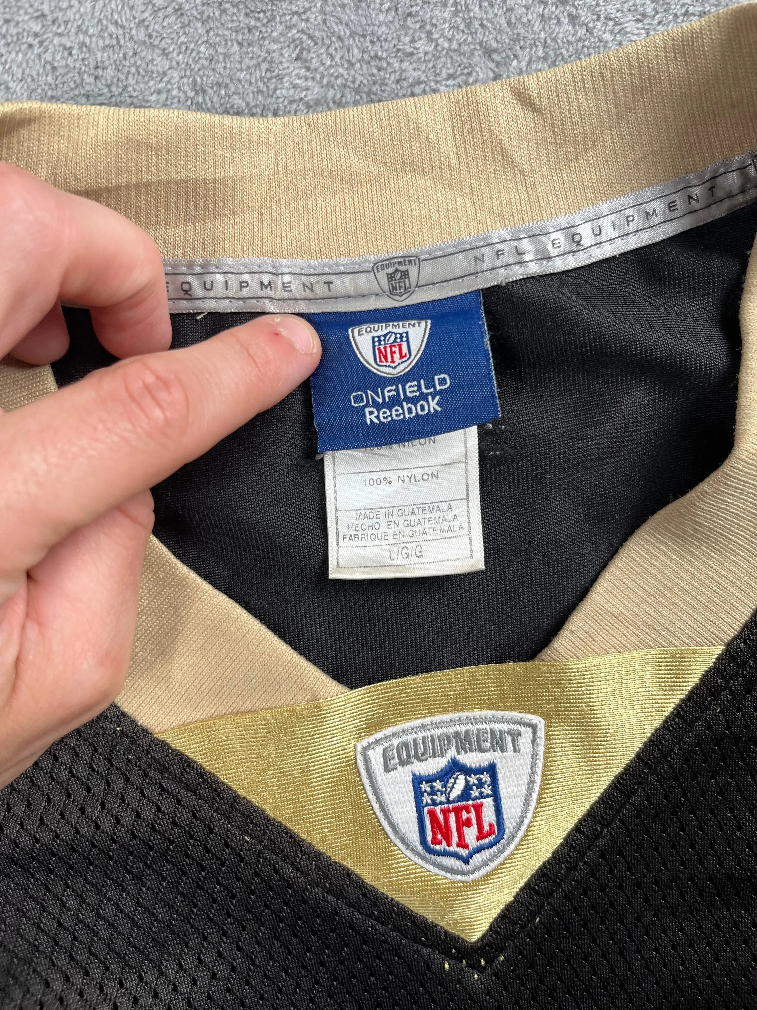 Drew Brees #9 - New Orleans Saints Home 2006-2011 - Reebok (L) - Maillot NFL