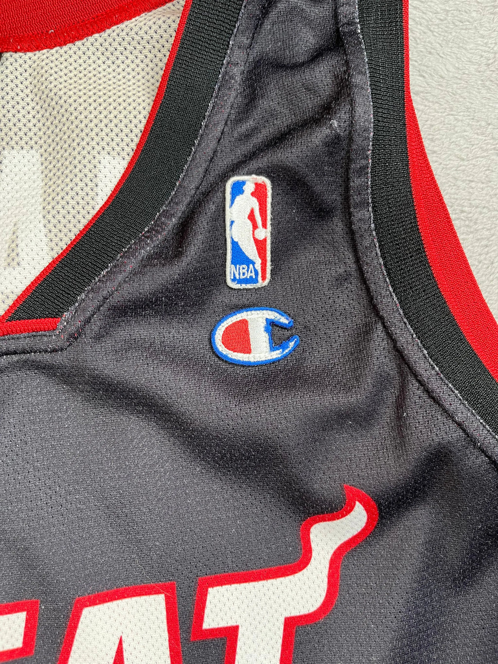 Dwayne Wade #3 - Miami Heat Away 2004-2008 - Champion (L) - Maillot NBA Champion