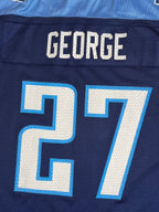Eddie George #27 - Tennessee Titans Home 2001-2003 - Reebok (XL) - Maillot NFL Reebok