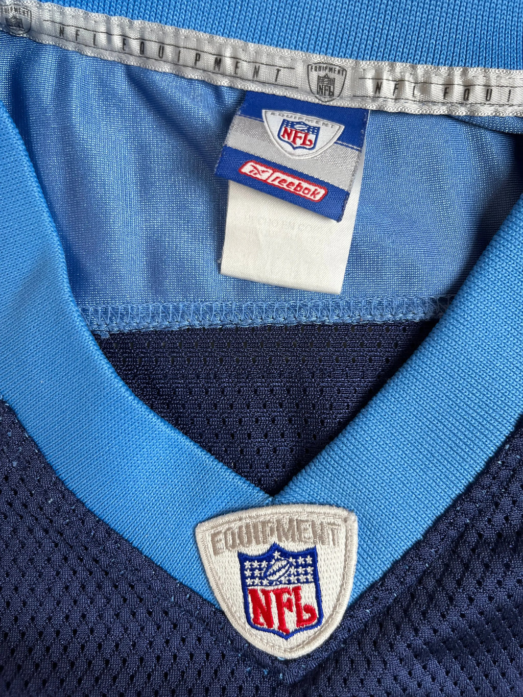 Eddie George #27 - Tennessee Titans Home 2001-2003 - Reebok (XL) - Maillot NFL Reebok