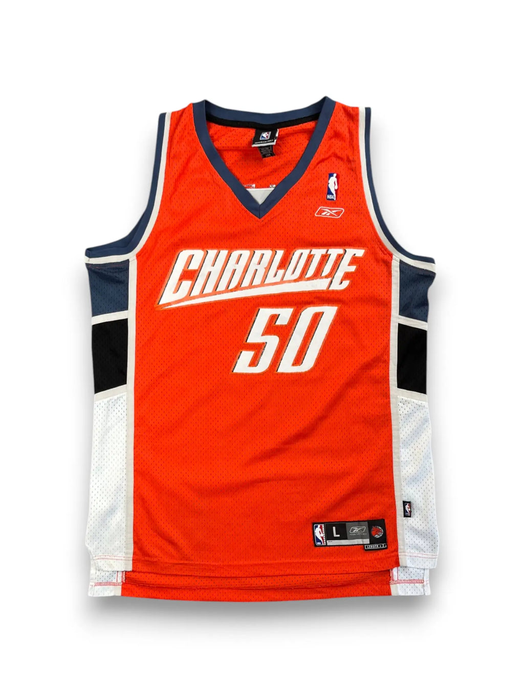 Emeka Okafor #50 - Charlotte Bobcats Away 2005-2009 - Reebok Swingman (L) - Maillot NBA