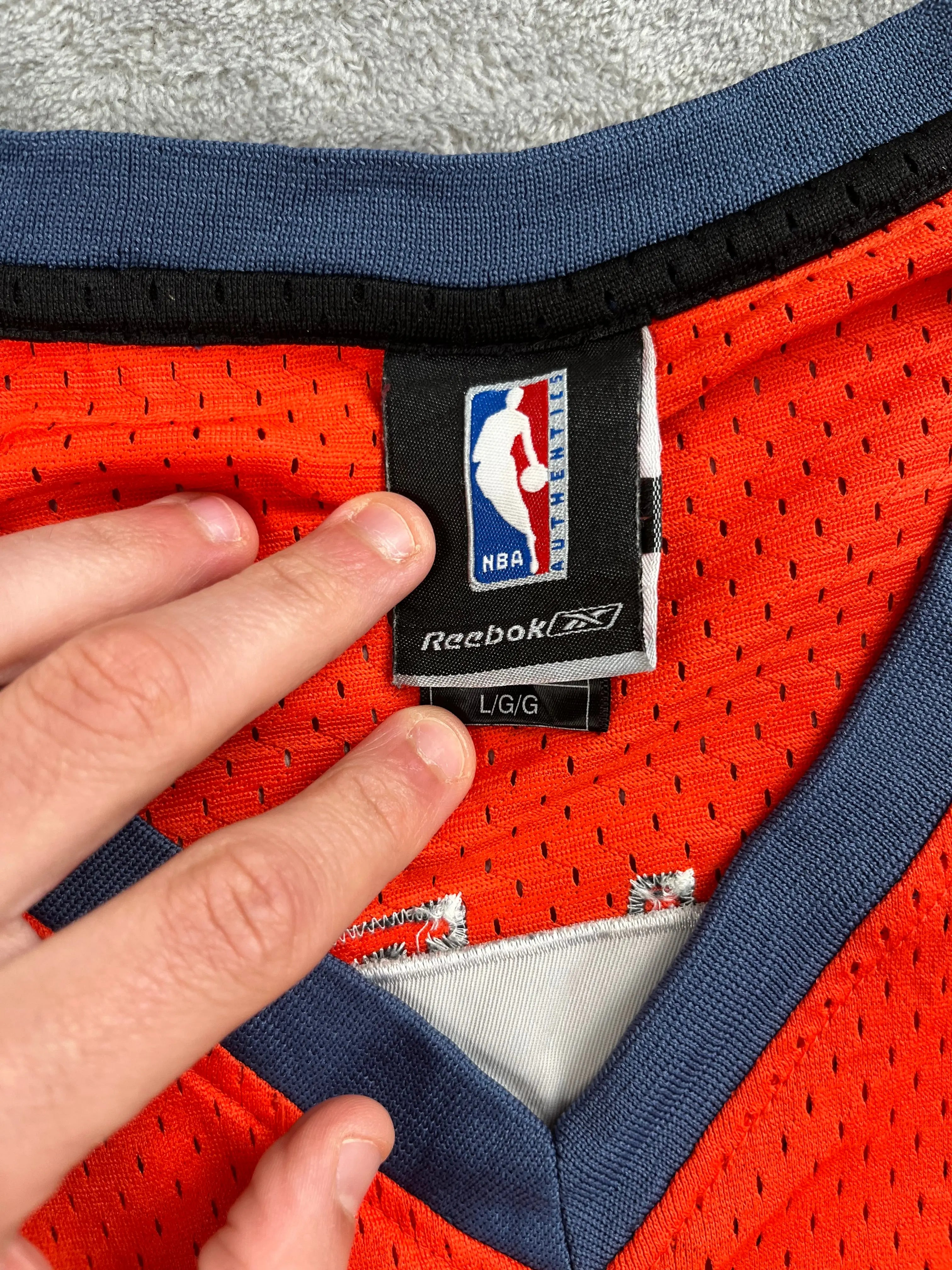 Emeka Okafor #50 - Charlotte Bobcats Away 2005-2009 - Reebok Swingman (L) - Maillot NBA
