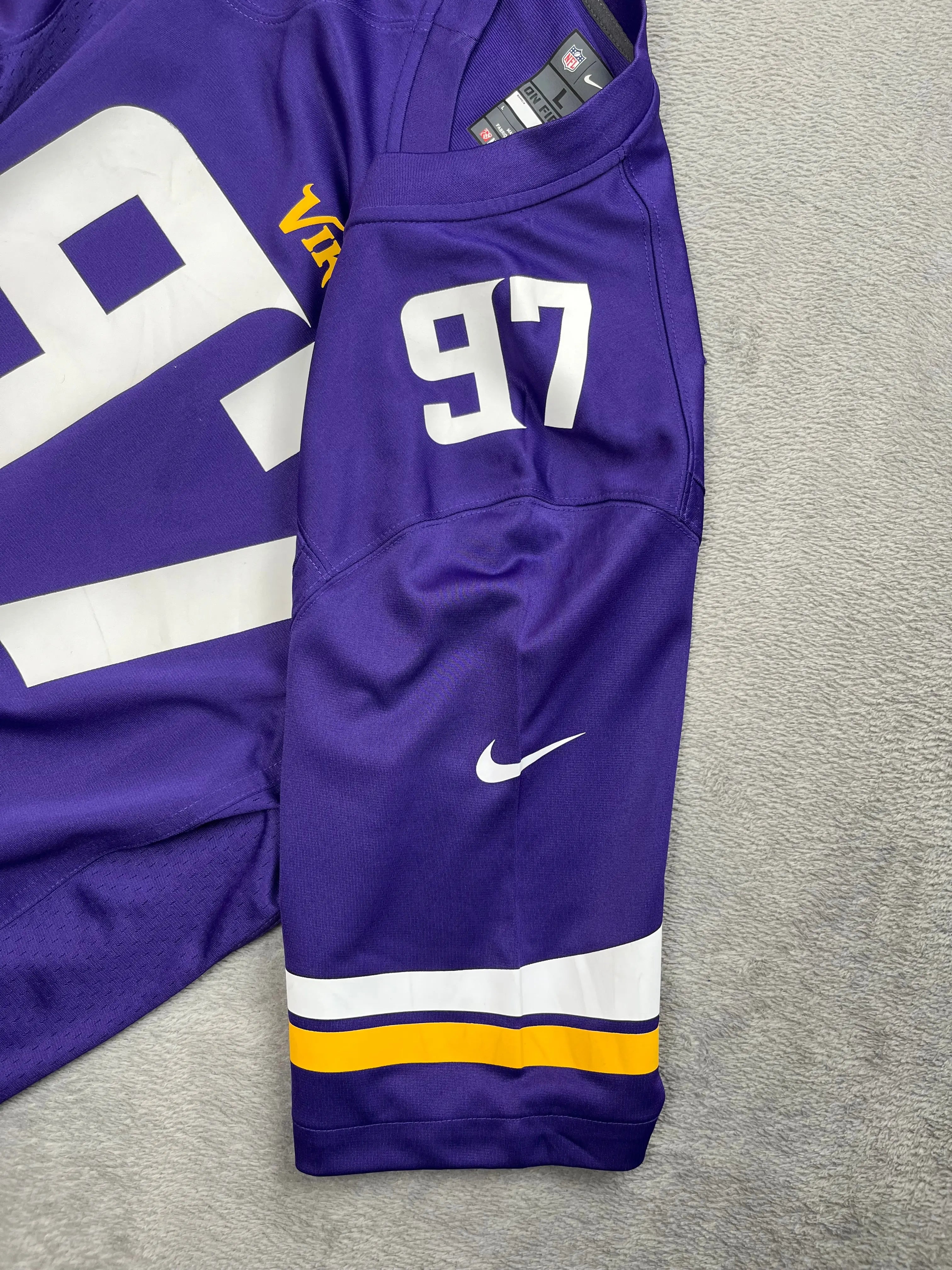 Everson Griffen #97 - Minnesota Vikings Home 2012-2019 - Nike (L) - Maillot NFL Nike