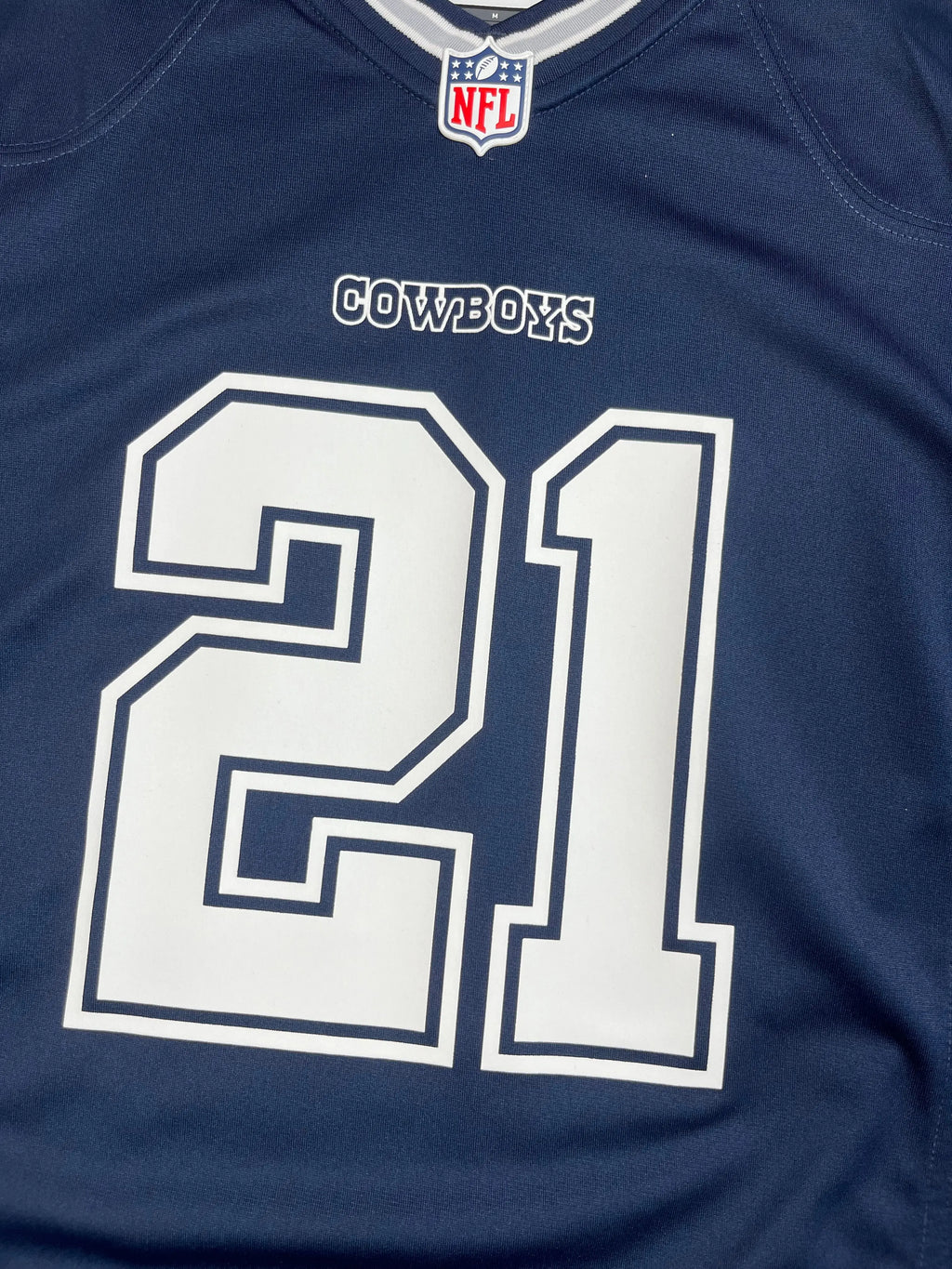 Ezekiel Elliott #21 - Dallas Cowboys Home 2016-2022 - Nike (M) - Maillot NFL Nike