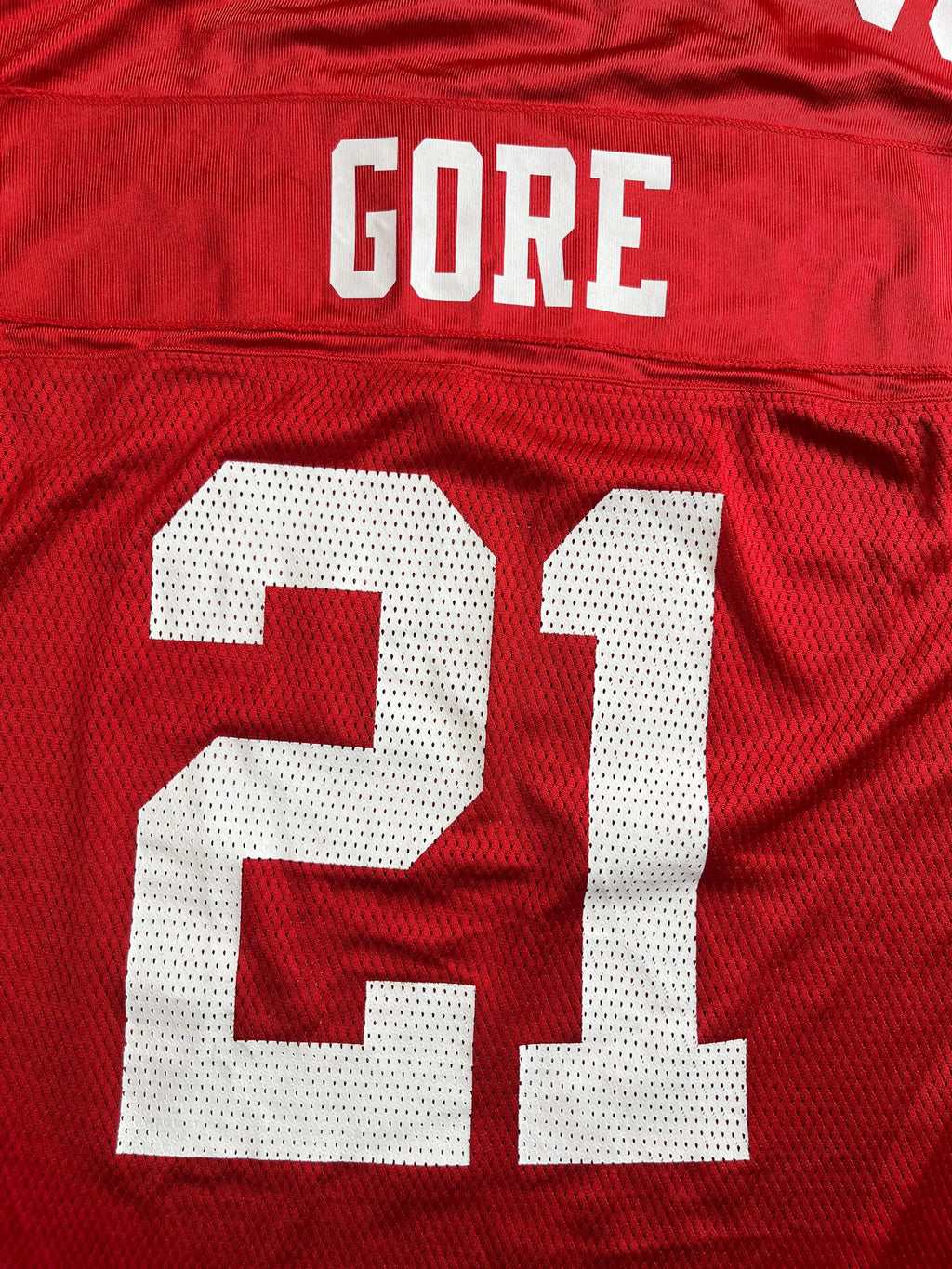 Frank Gore #21 - San Francisco 49ers Home 2005 - 2011 - Reebok (M) - Maillot NFL