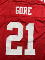 Frank Gore #21 - San Francisco 49ers Home 2005 - 2011 - Reebok (M) - Maillot NFL