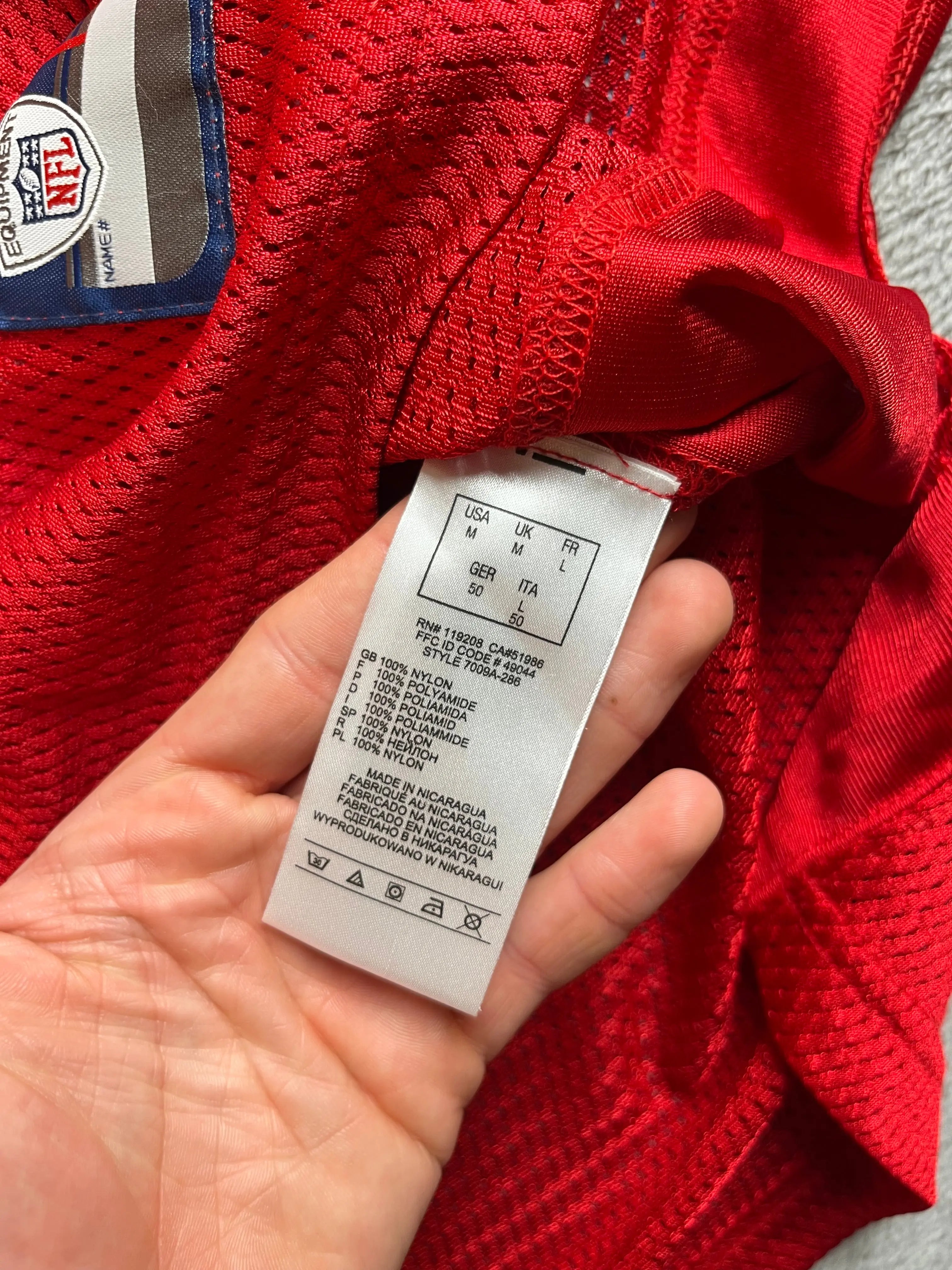 Frank Gore #21 - San Francisco 49ers Home 2005 - 2011 - Reebok (M) - Maillot NFL