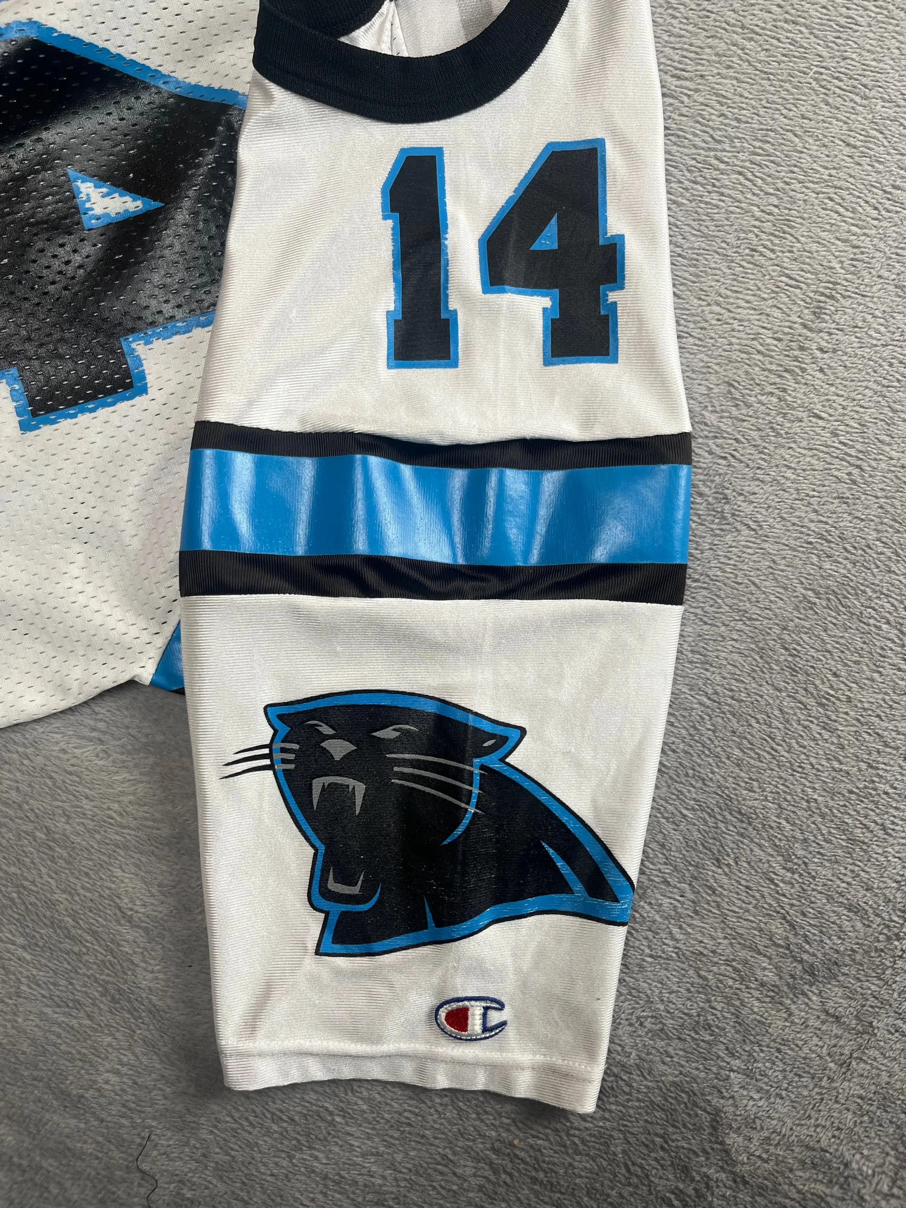 Frank Reich #14 - Carolina Panthers Away 1995 - Champion (L) - Maillot NFL