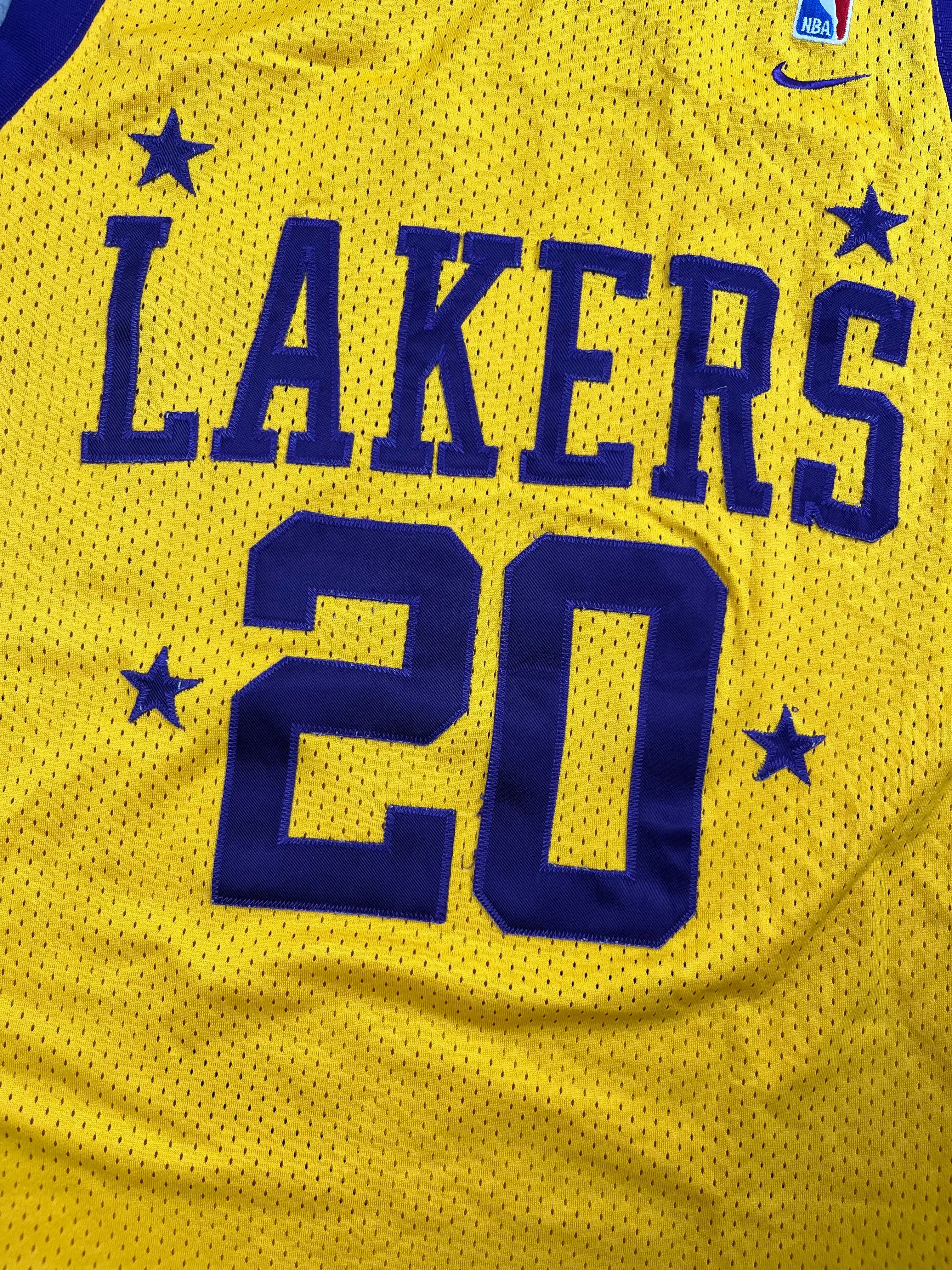 Gary Payton #20 - Los Angeles Lakers 2004 - Nike Rewind (L) - Maillot NBA