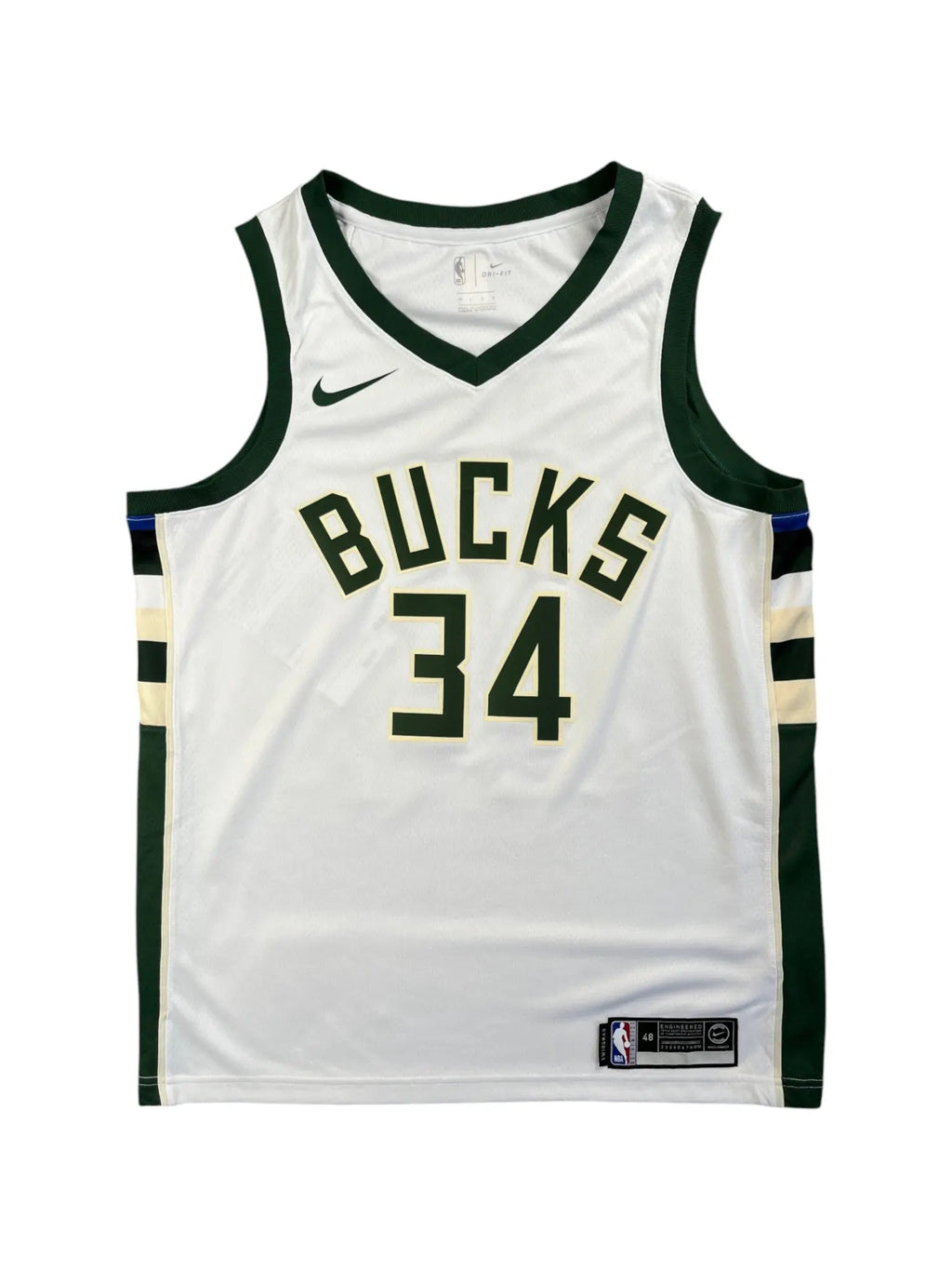 Giannis Antetokounmpo #34 - Milwaukee Bucks Association 2017-2025 - Nike (L) - Maillot NBA