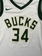 Giannis Antetokounmpo #34 - Milwaukee Bucks Association 2017-2025 - Nike (L) - Maillot NBA