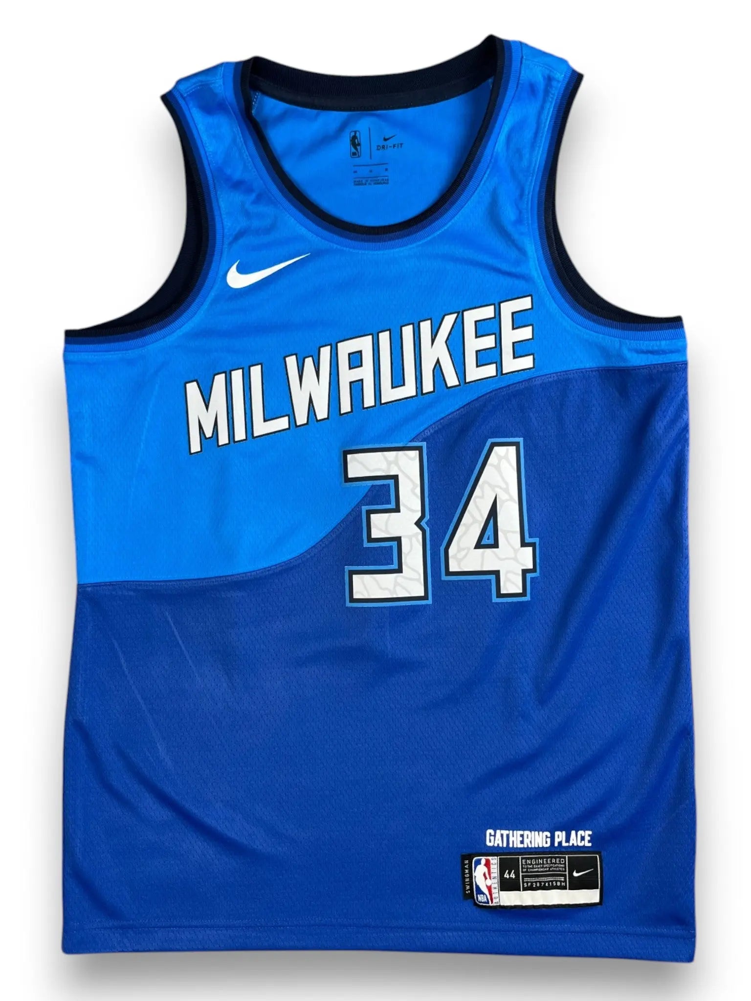 Giannis Antetokounmpo #34 - Milwaukee Bucks City 2021 - Nike (M) - Maillot NBA