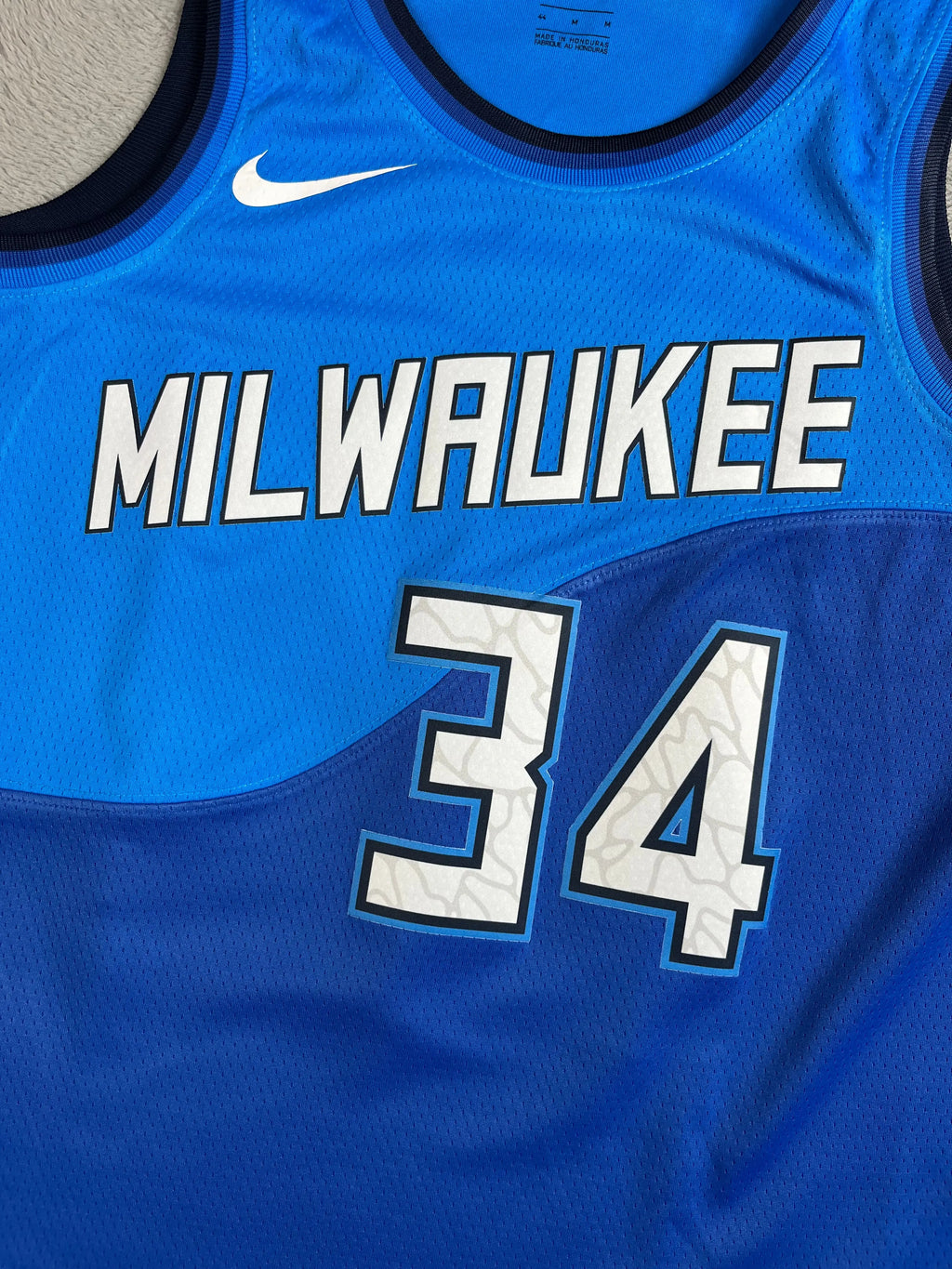 Giannis Antetokounmpo #34 - Milwaukee Bucks City 2021 - Nike (M) - Maillot NBA