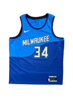 Giannis Antetokounmpo #34 - Milwaukee Bucks City 2021 - Nike (XL) - Maillot NBA