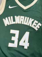 Giannis Antetokounmpo #34 - Milwaukee Bucks Icon 2017-2025 - Nike (L) - Maillot NBA Nike