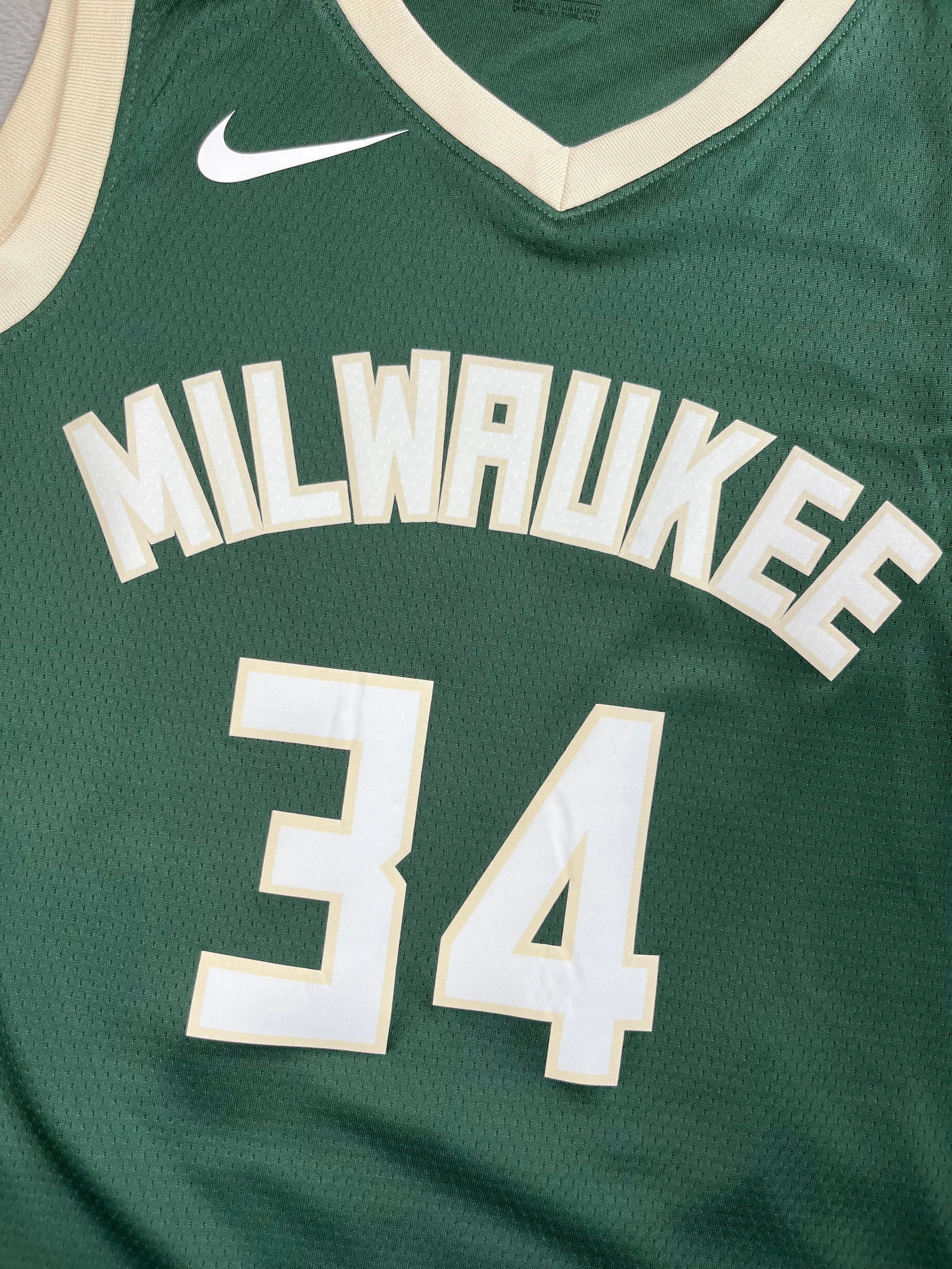 Giannis Antetokounmpo #34 - Milwaukee Bucks Icon 2017-2025 - Nike (L) - Maillot NBA Nike