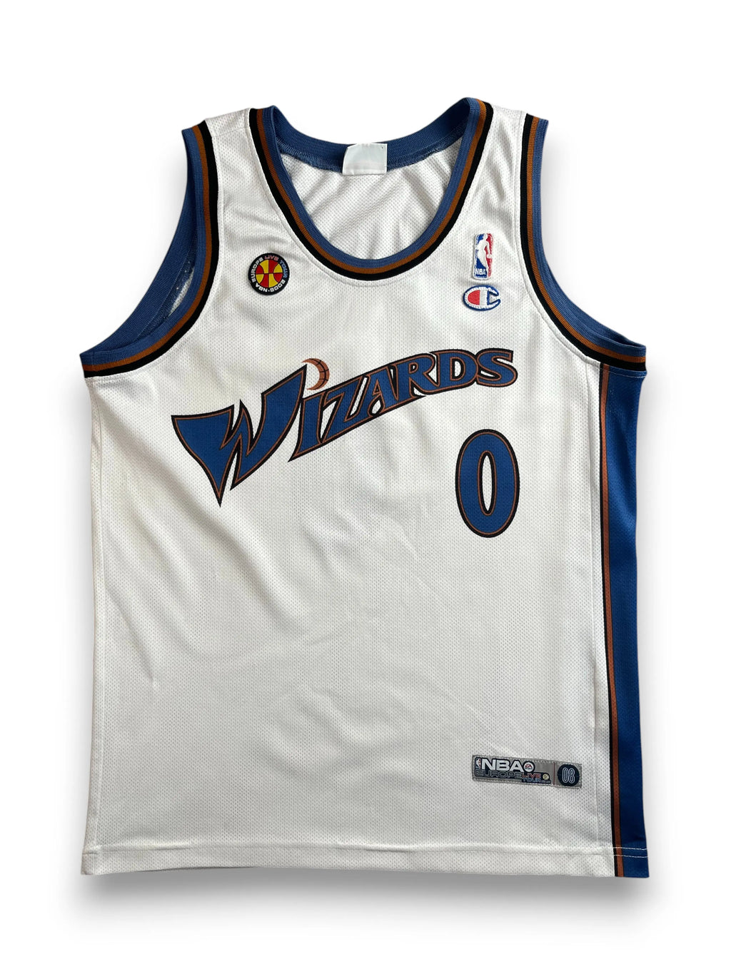 Gilbert Arenas #0 - Washington Wizards Home 2004-2011 - Champion (S) - Maillot NBA