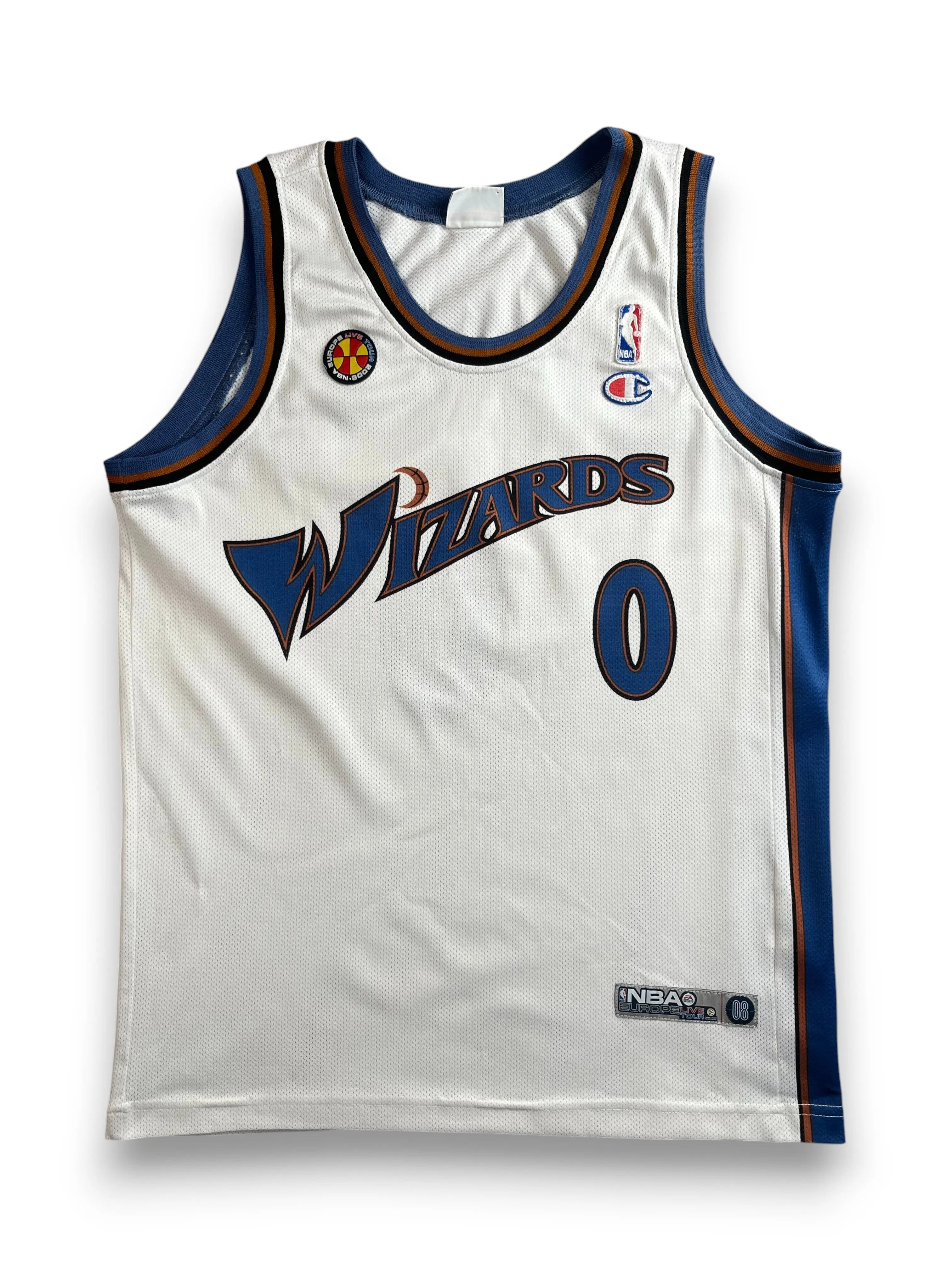 Gilbert Arenas #0 - Washington Wizards Home 2004-2011 - Champion (S) - Maillot NBA