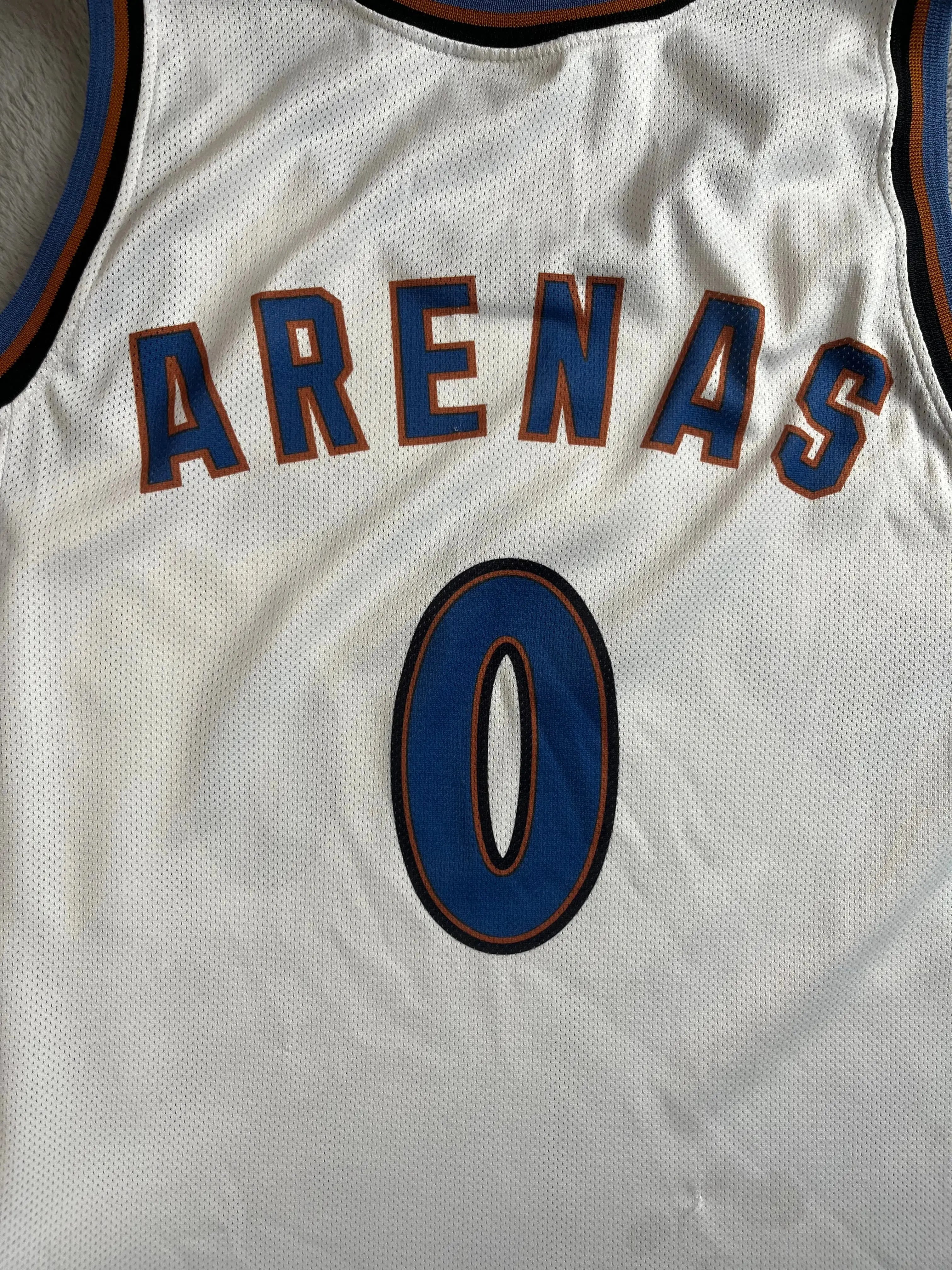 Gilbert Arenas #0 - Washington Wizards Home 2004-2011 - Champion (S) - Maillot NBA Champion