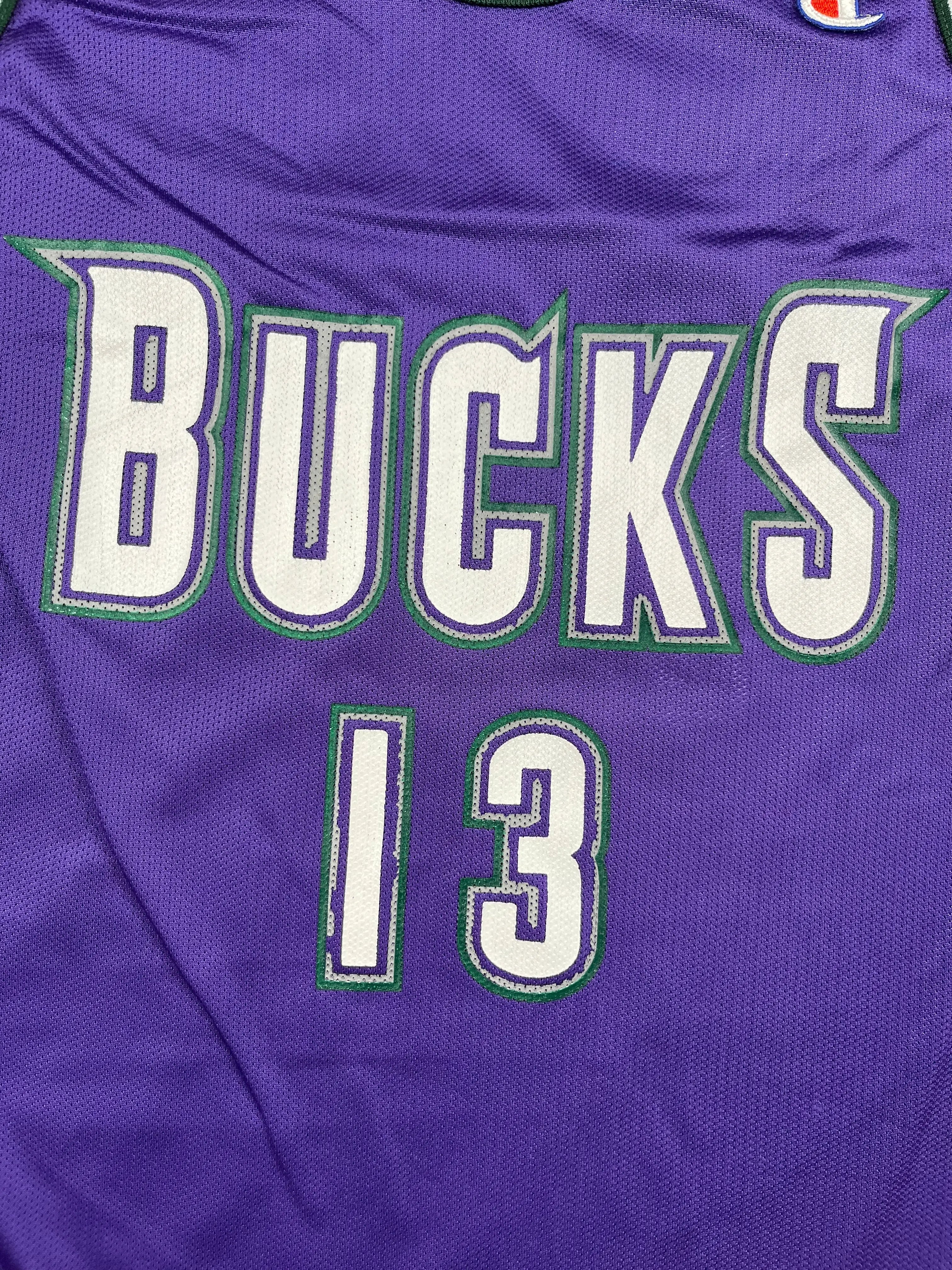 Glenn Robinson #13 - Milwaukee Bucks Away 1995-2002 - Champion (XL) - Maillot NBA