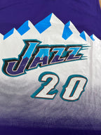 Gordon Hayward #20 - Utah Jazz Hardwood Classics - Adidas Throwback (XXL) - Maillot NBA